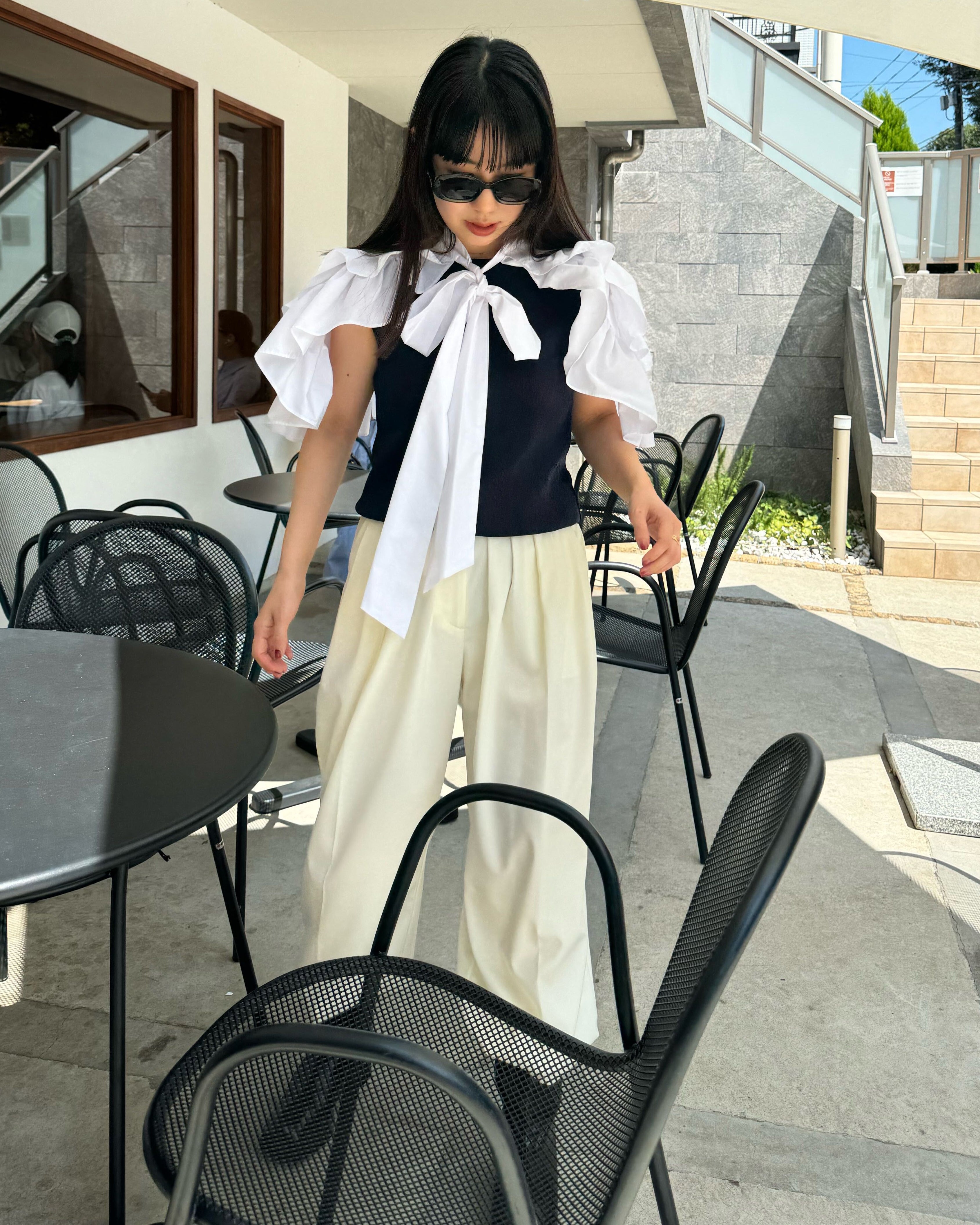 DIANA SLACKS/155cm/着用サイズM