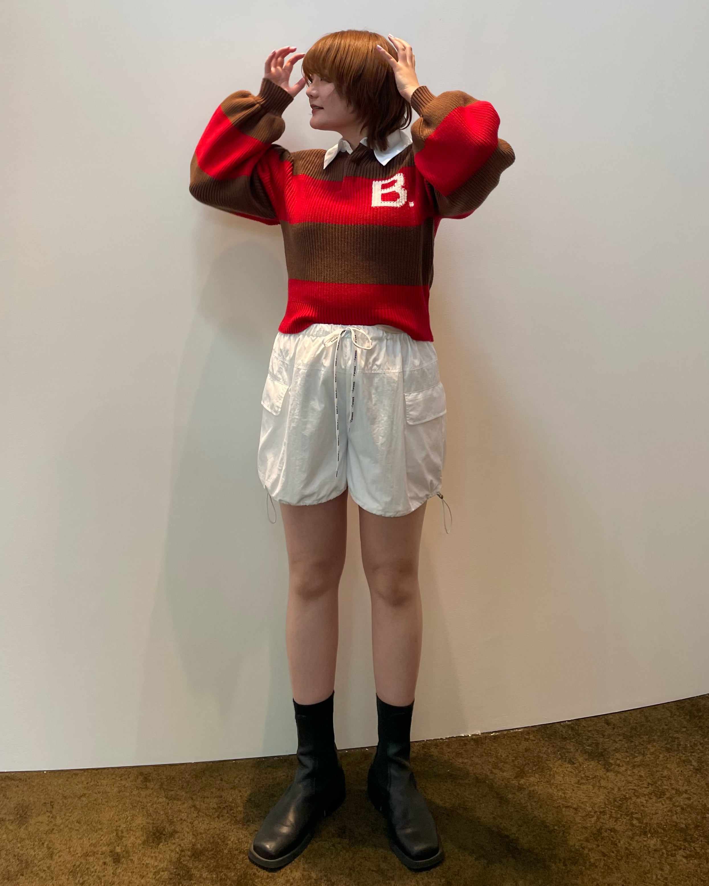 B. POLO KNIT/166cm/着用サイズF