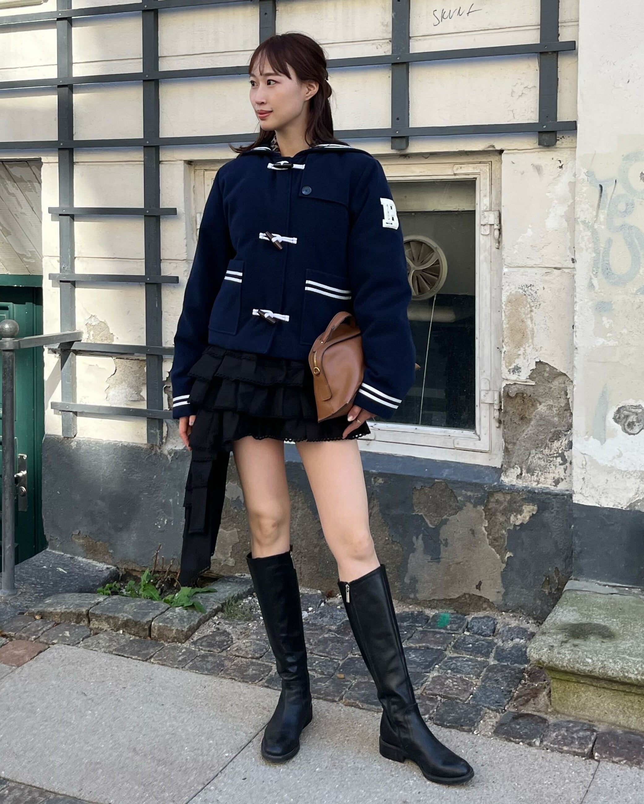 CHARLENE SAILOR JACKET/167cm/着用サイズF