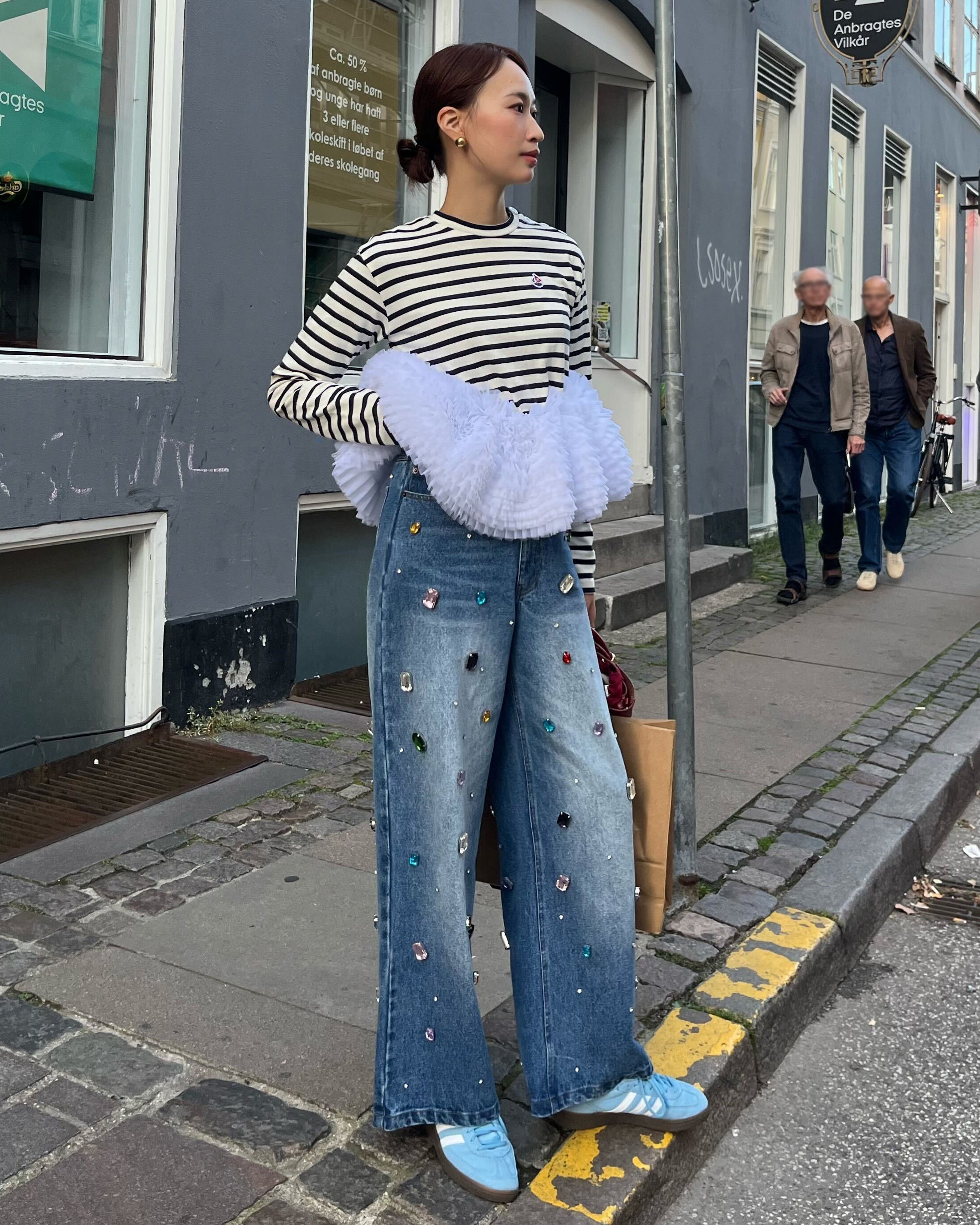 LISSY BIJOU DENIM/167cm/着用サイズS