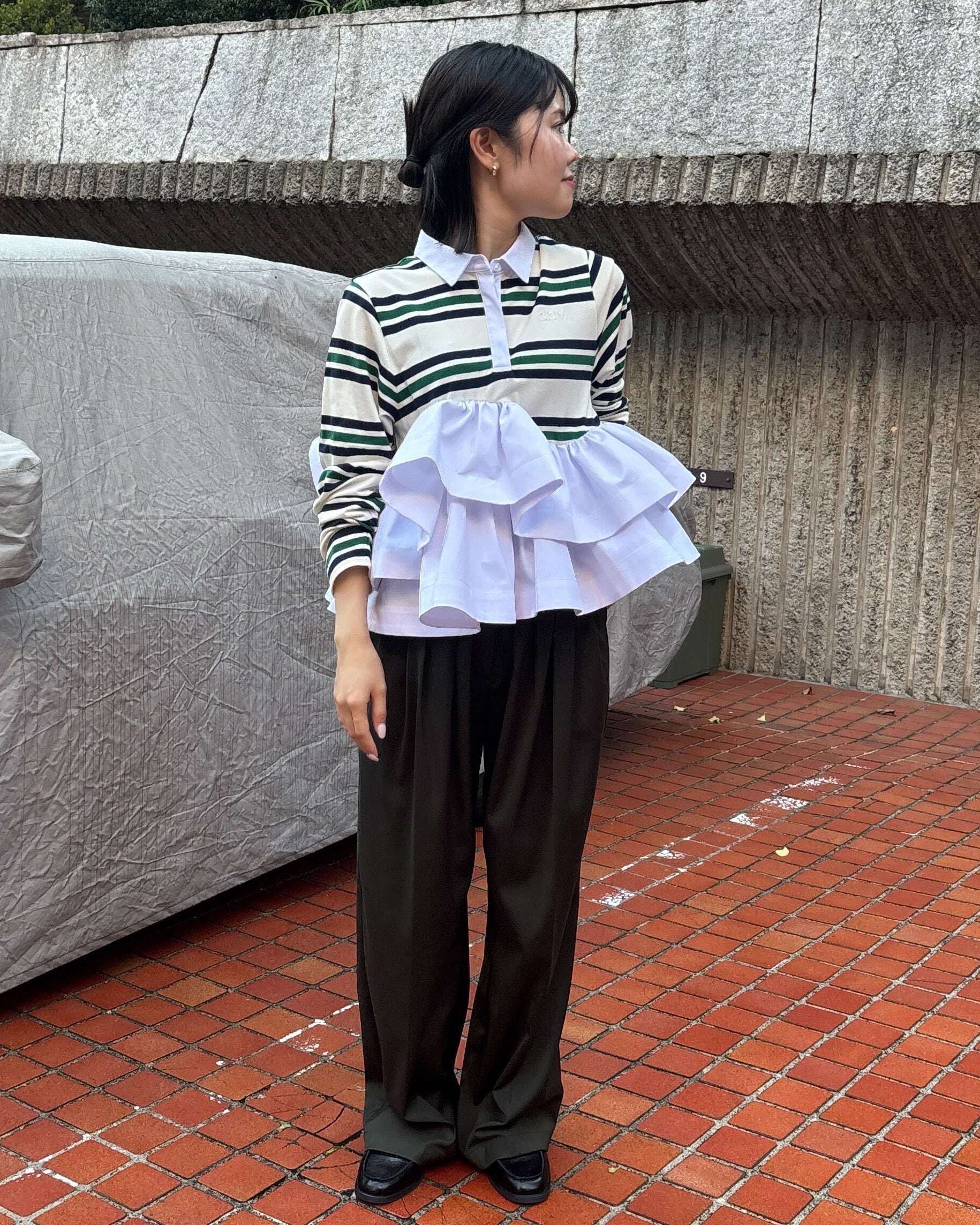 DIANA SLACKS/159cm/着用サイズS