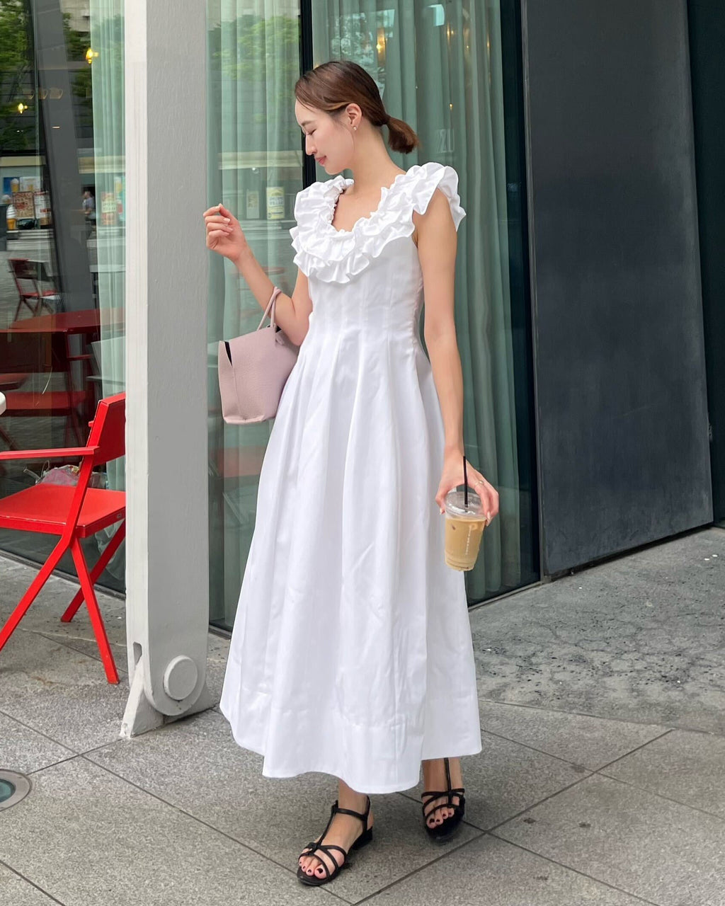 FLORENTINA DRESS/167cm/着用サイズF｜Bibiy
