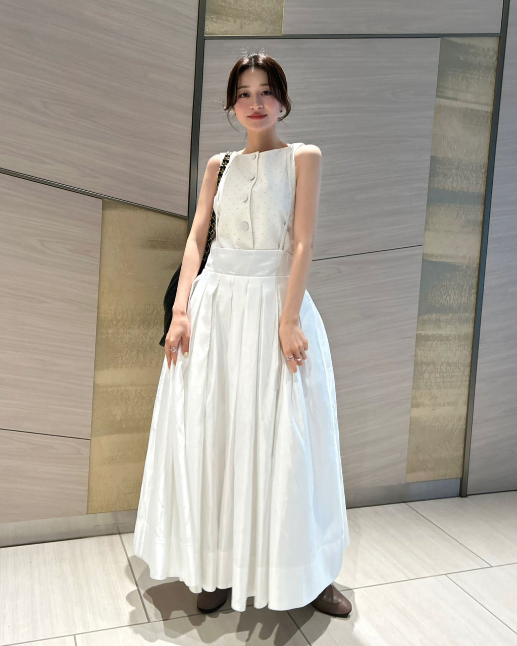ASHLEY SUSPENDER SKIRT/158cm/着用サイズS｜Bibiy