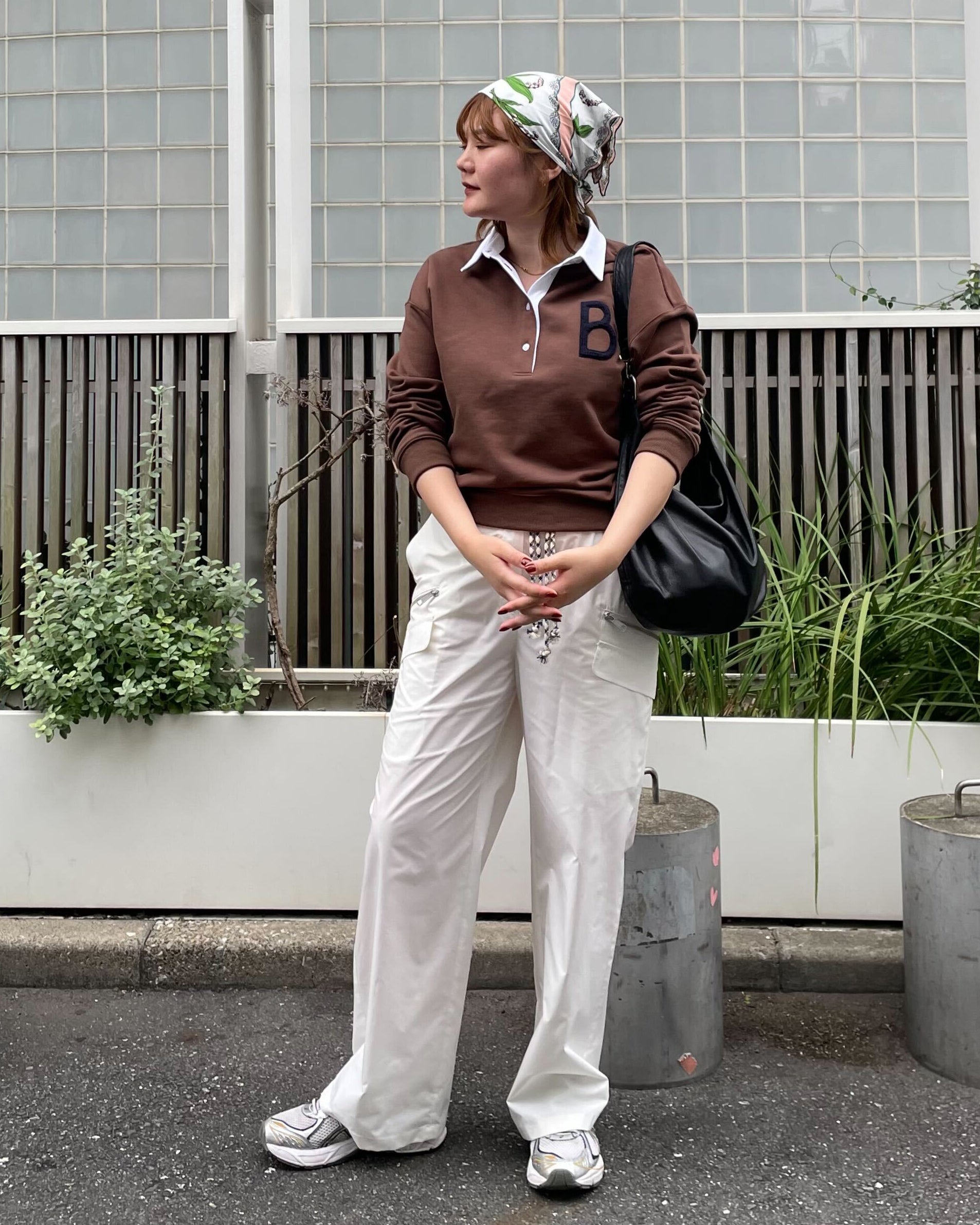 B. CLUB PREPPY TOP/166cm/着用サイズF