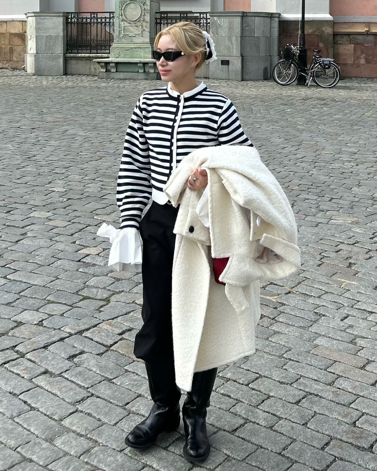 ANGELIQUE KNIT/154cm/着用サイズF