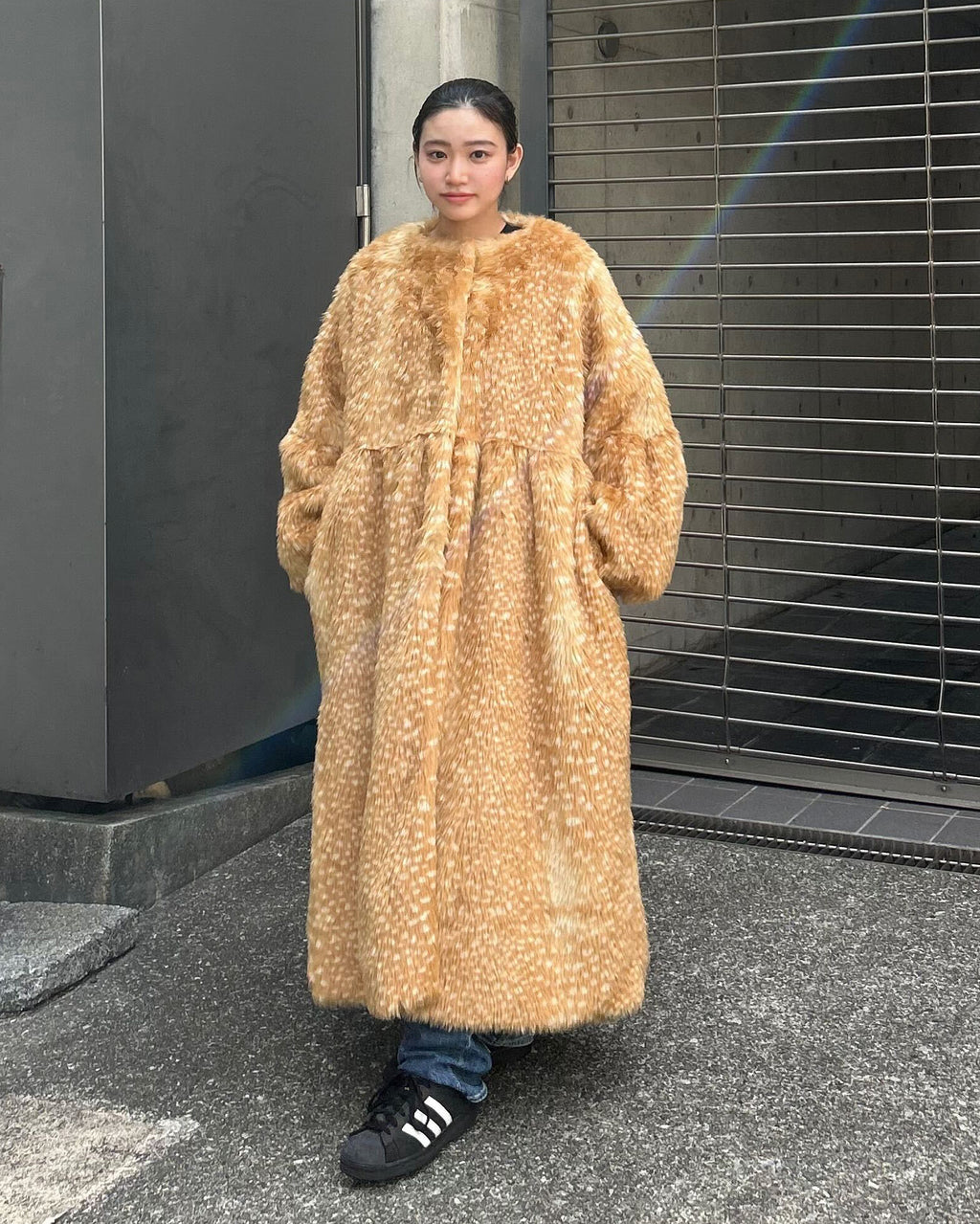 MIRIAM FUR COAT/154cm/wearing size F｜Bibiy