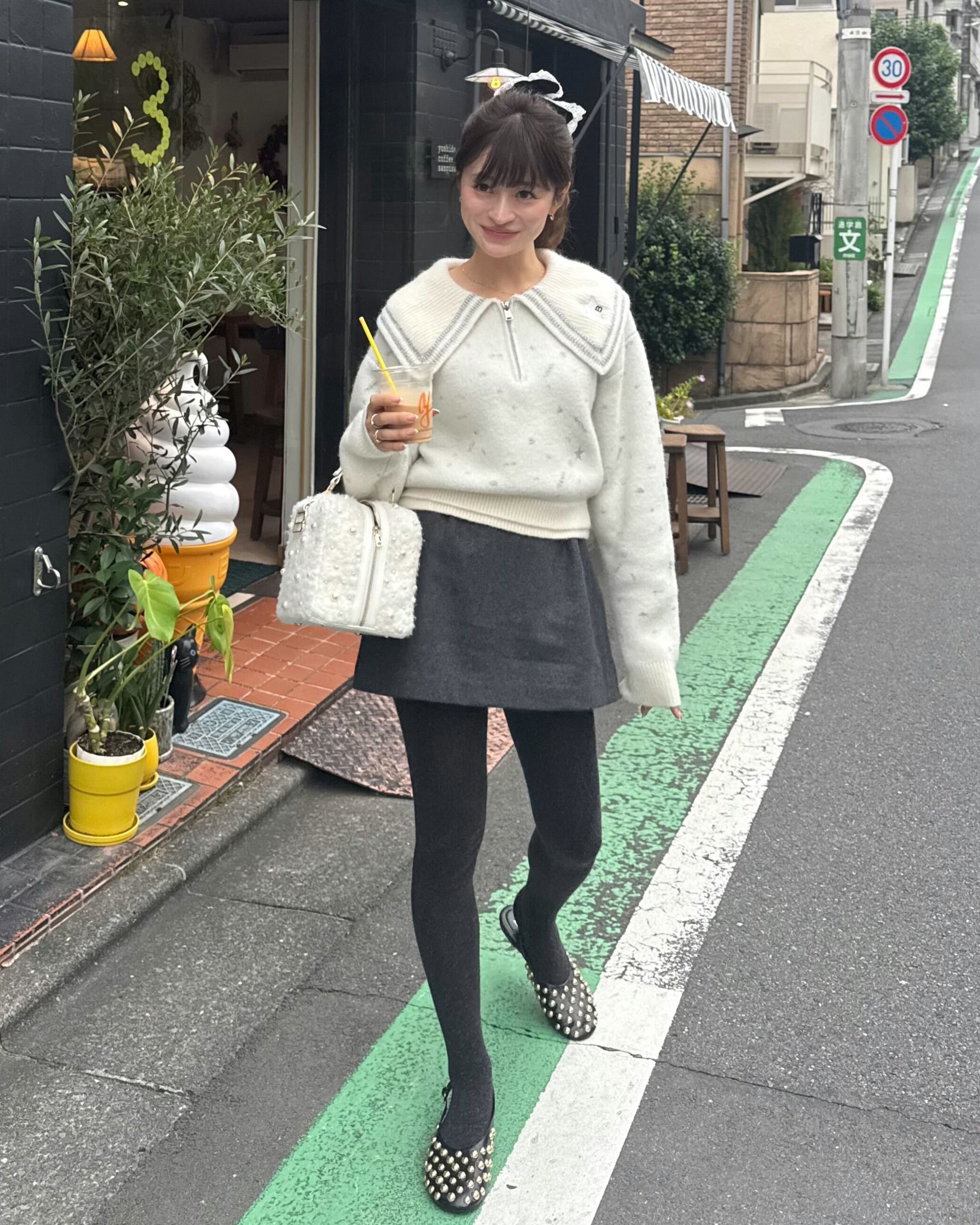 MAISON BIBIY. STAR KNIT/158cm/着用サイズF
