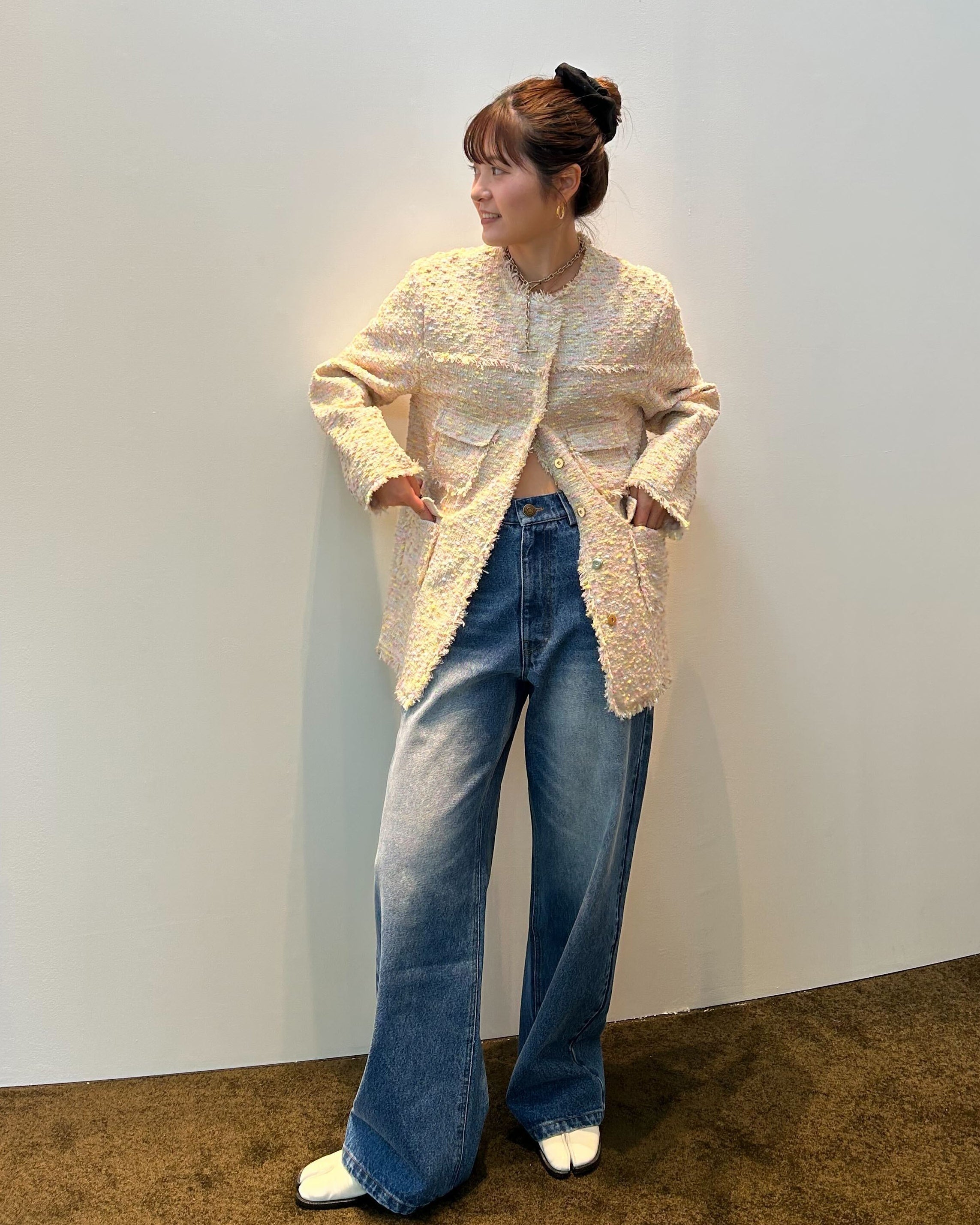 BIBIY. DAILY DENIM/160cm/着用サイズS