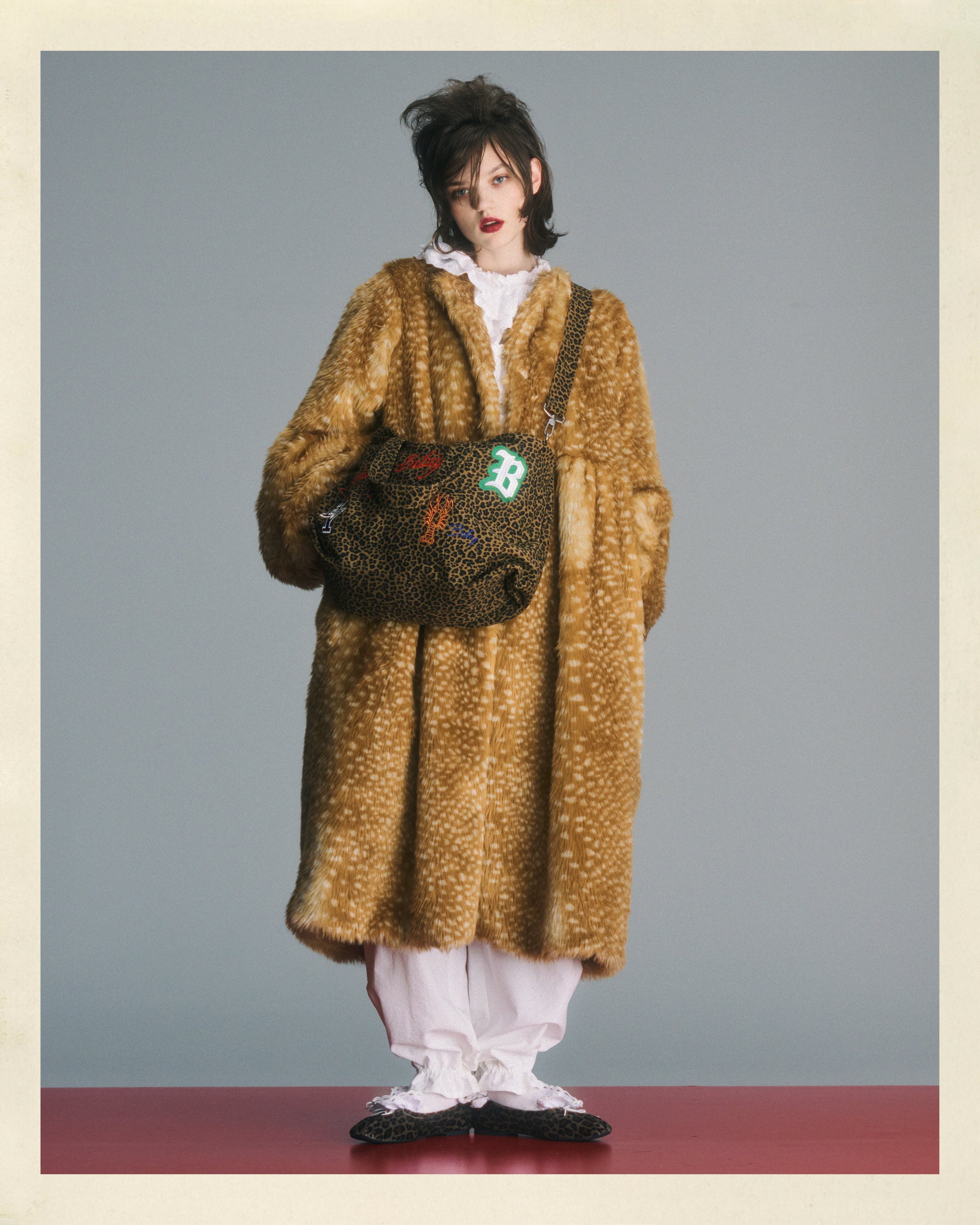 MAISON BIBIY. LEOPARD TOTE
