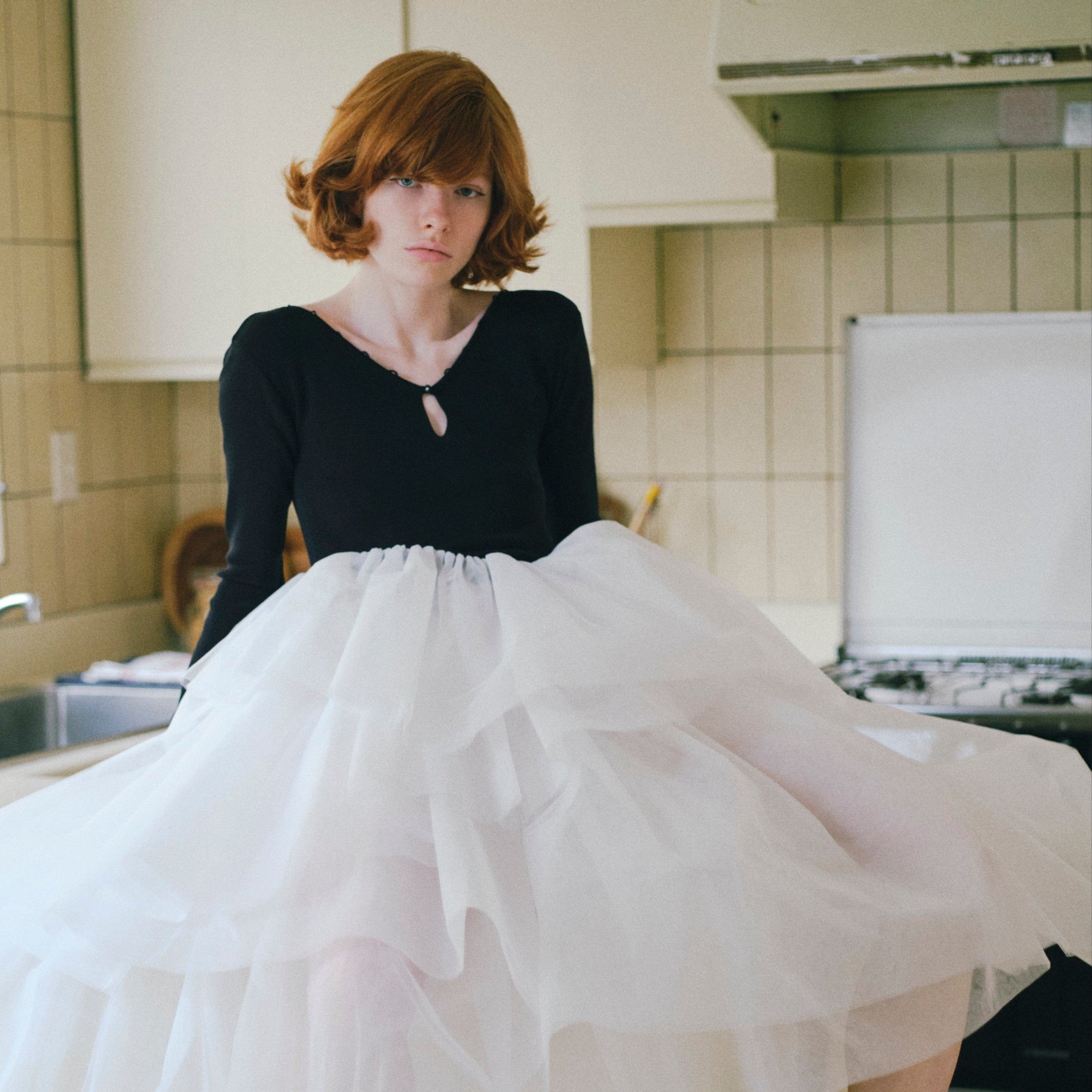 DELPHINE TULLE DRESS