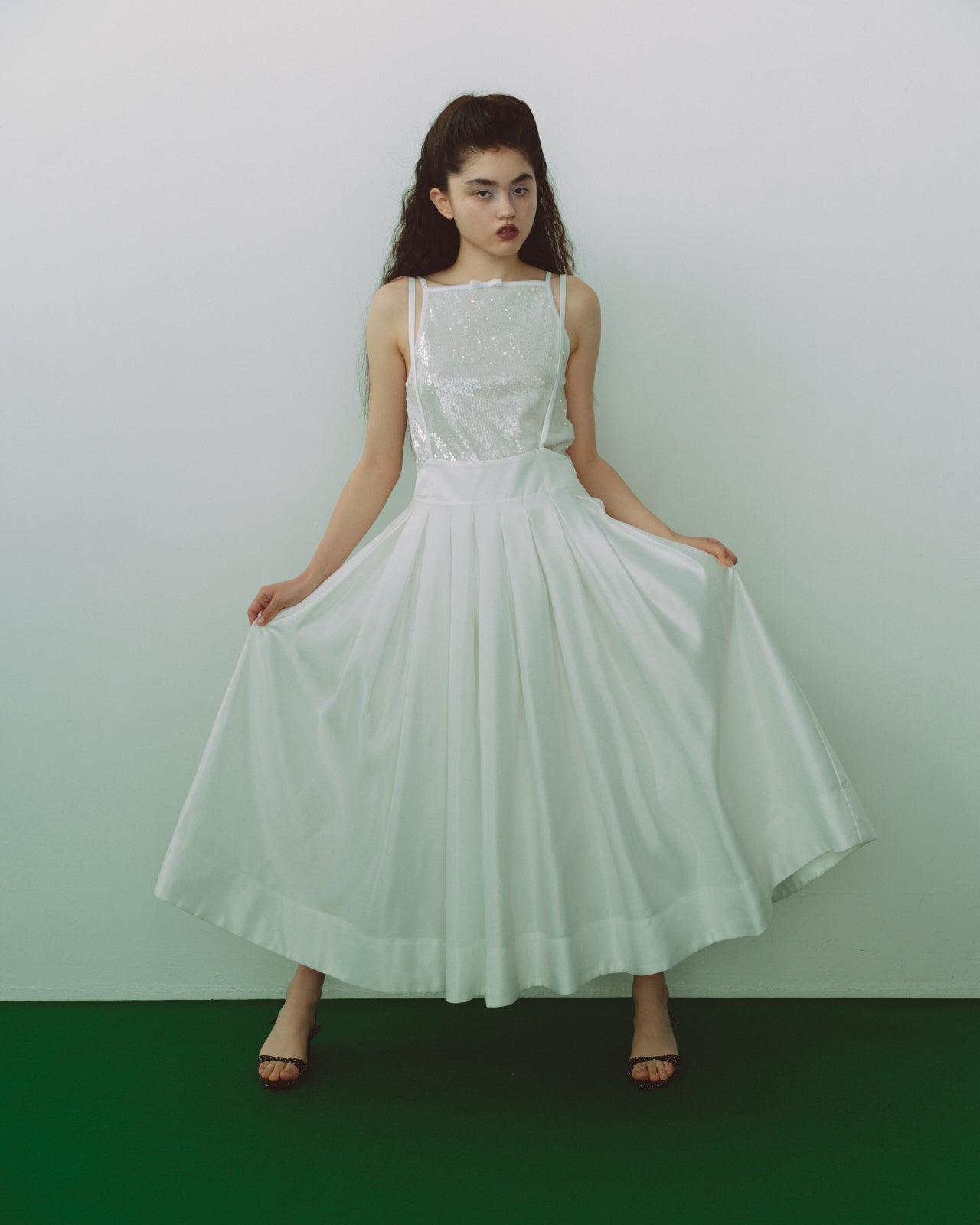 ASHLEY SUSPENDER SKIRT