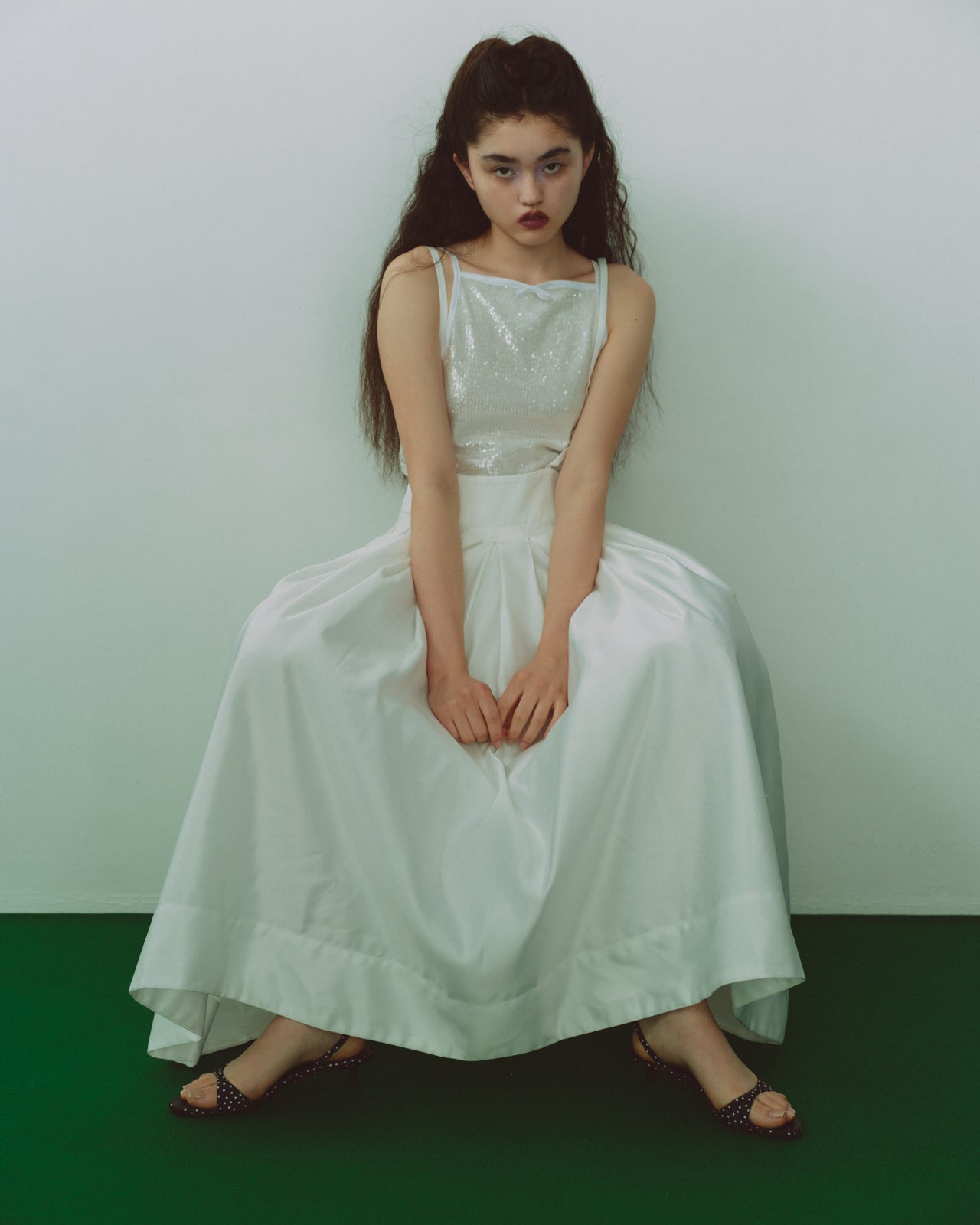 ASHLEY SUSPENDER SKIRT