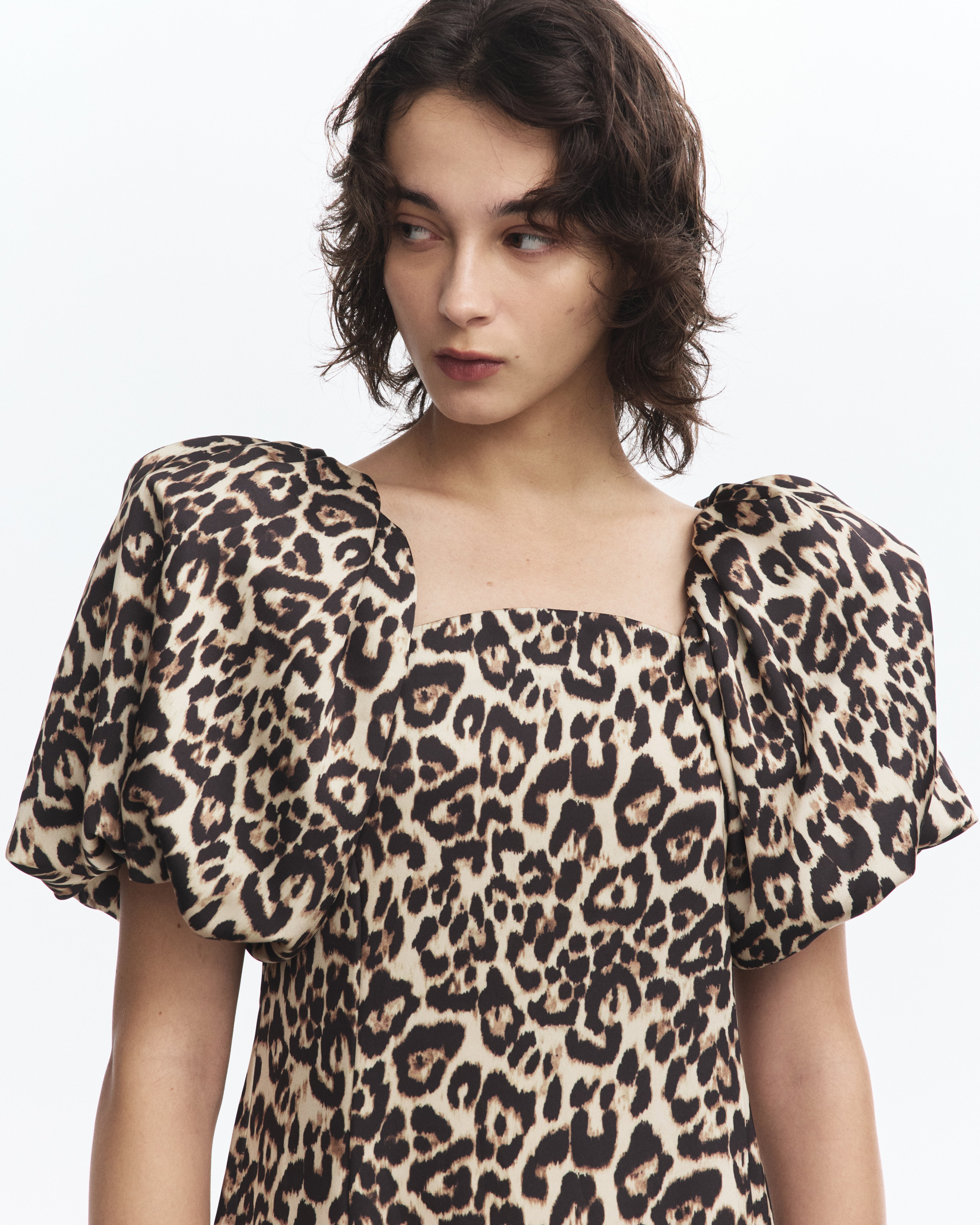 ANGIE LEOPARD DRESS