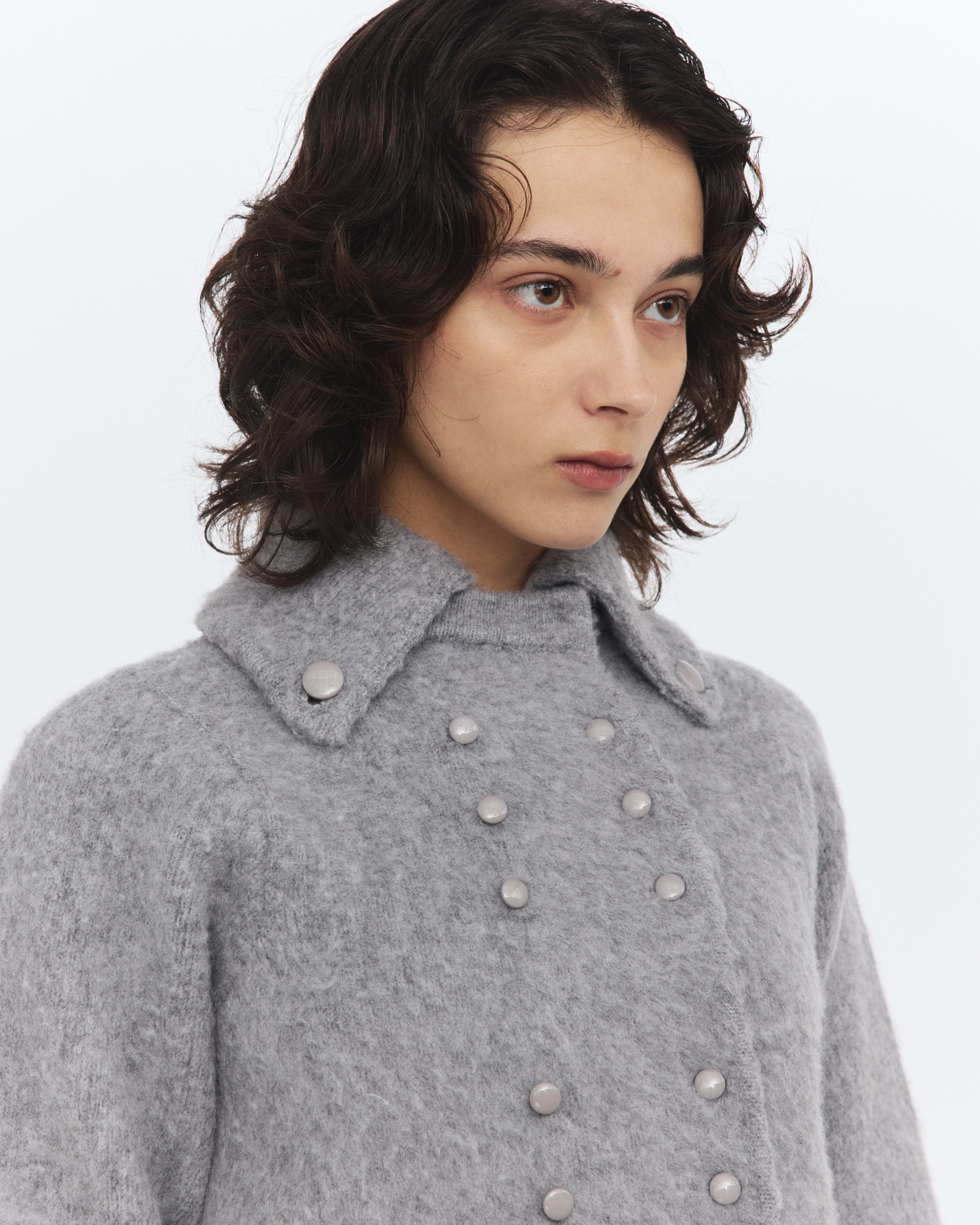 BIBIY. MOHAIR CARDIGAN