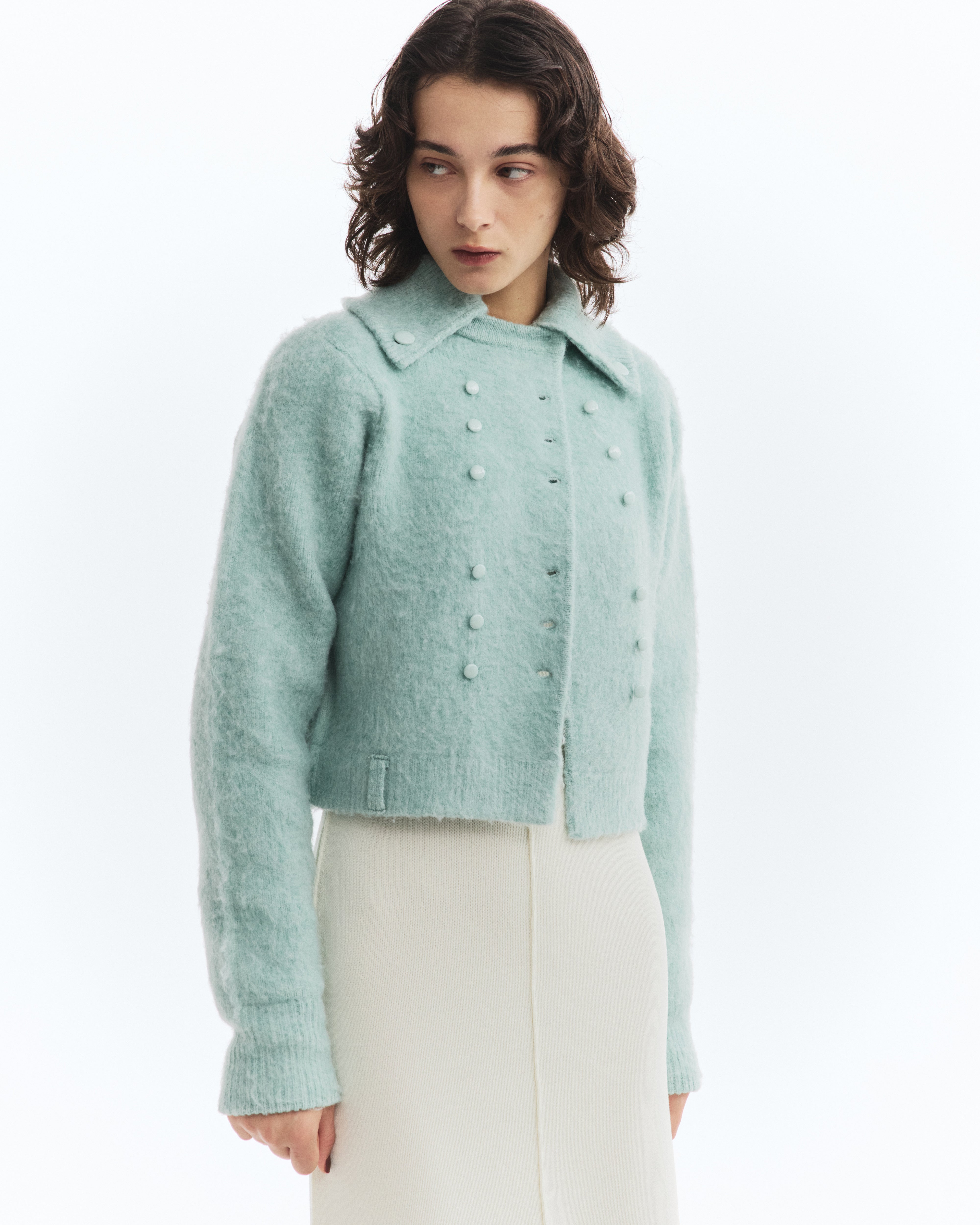 BIBIY. MOHAIR CARDIGAN