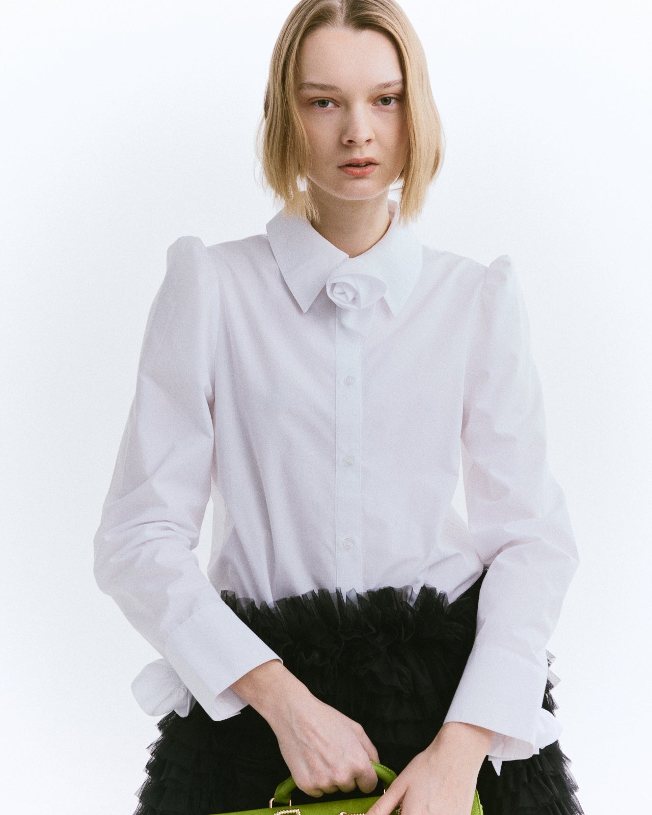 STEPHANIE PUFF BLOUSE