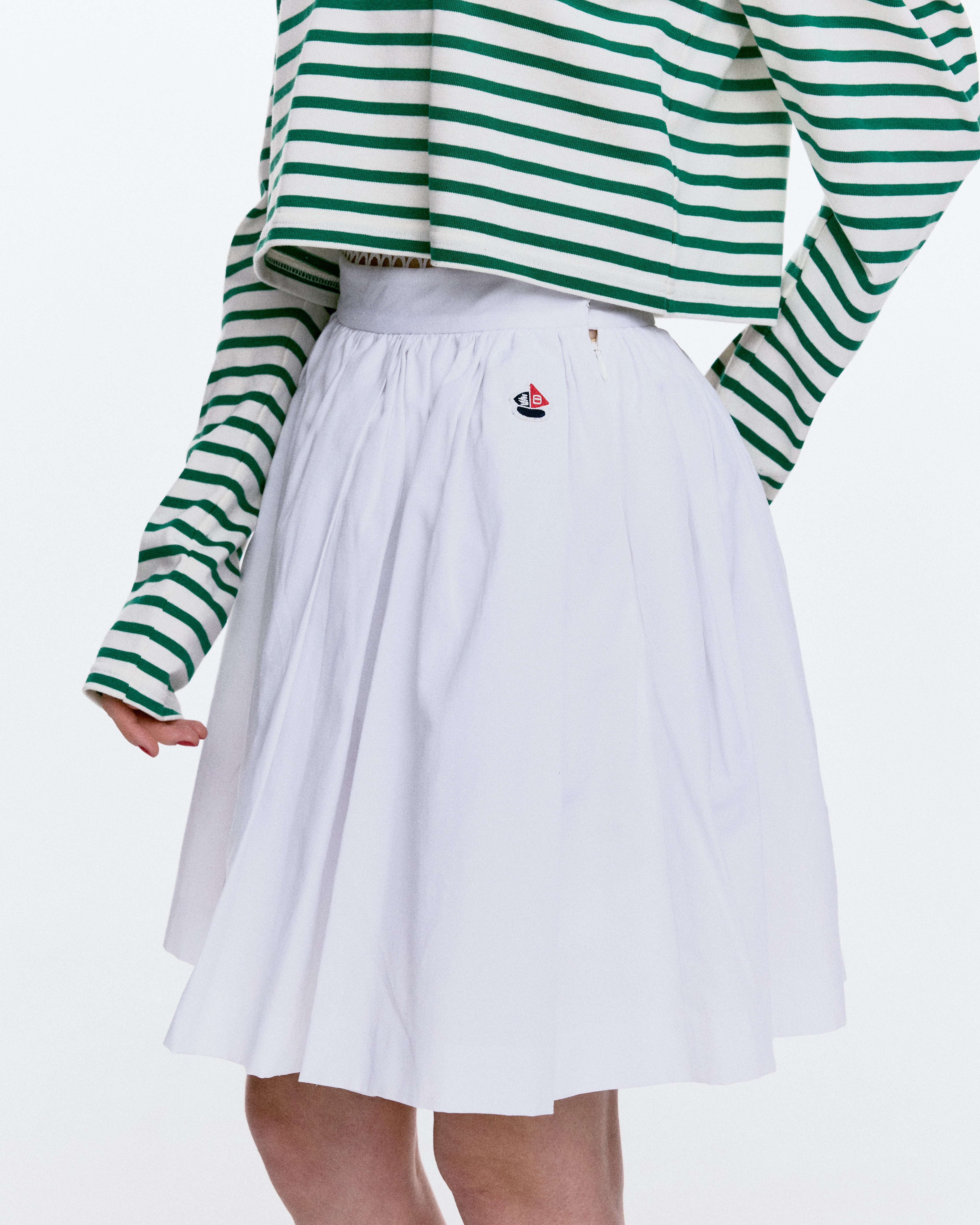 B BOAT CLUB MINI SKIRT