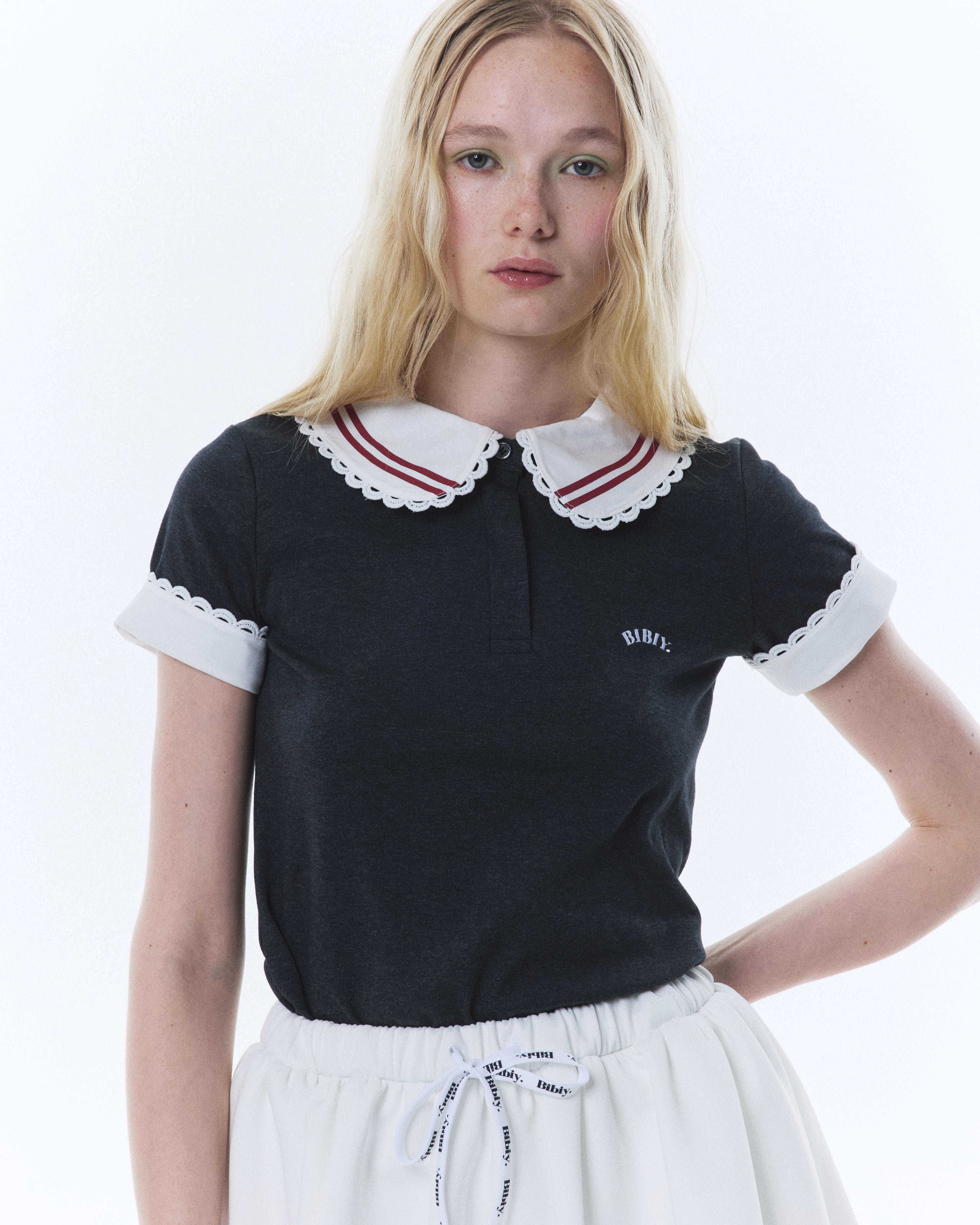 POSEY COLLAR TOP
