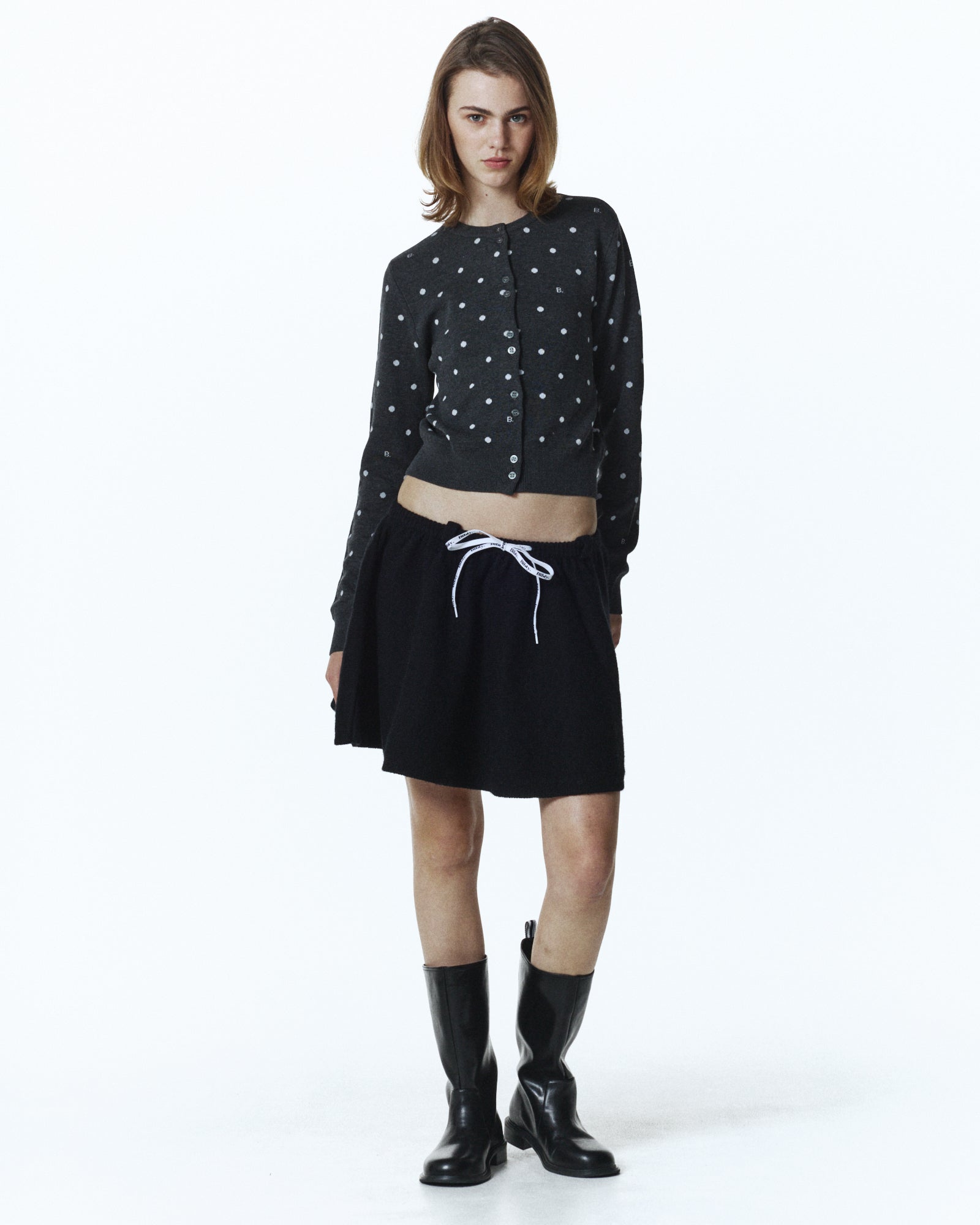 BETTY DOT CARDIGAN
