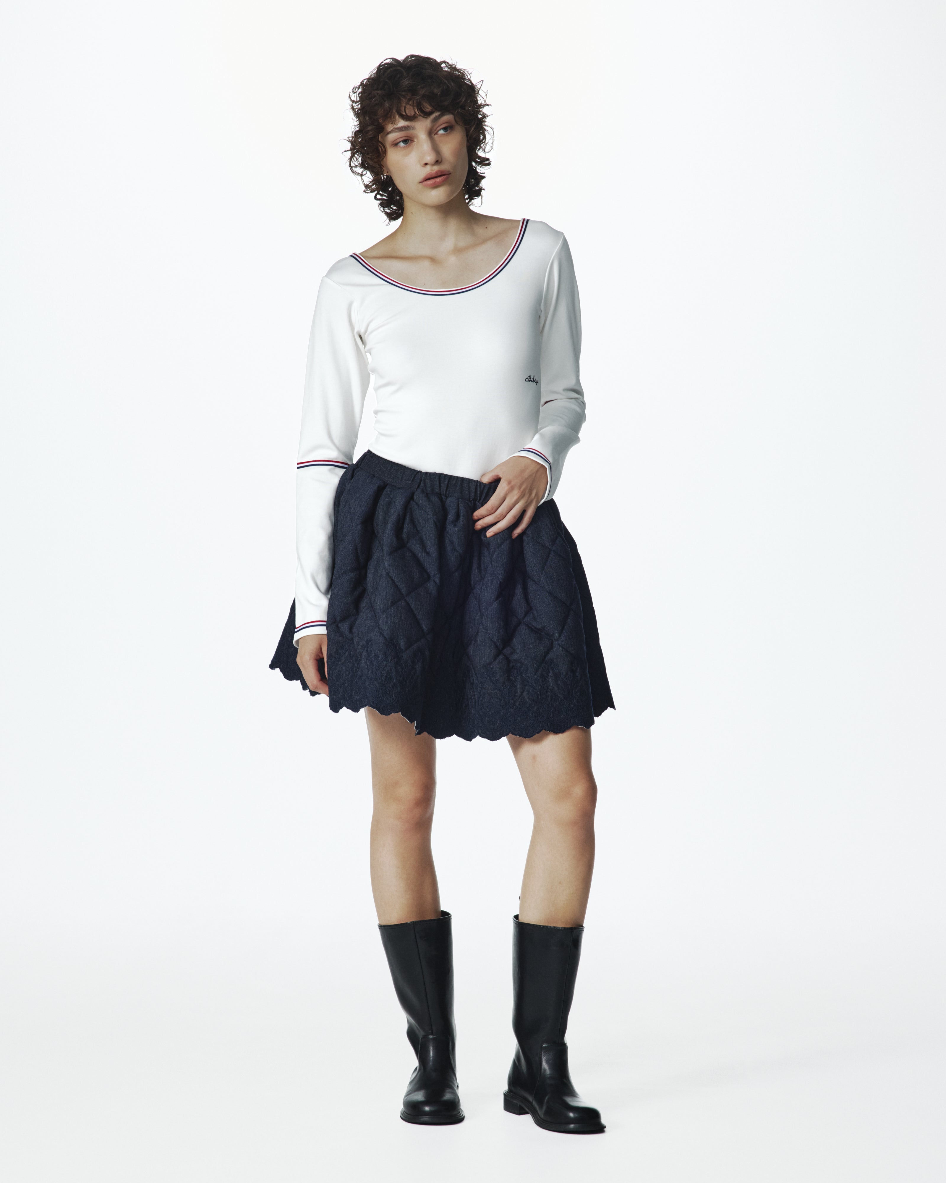 MOXY DENIM SKIRT