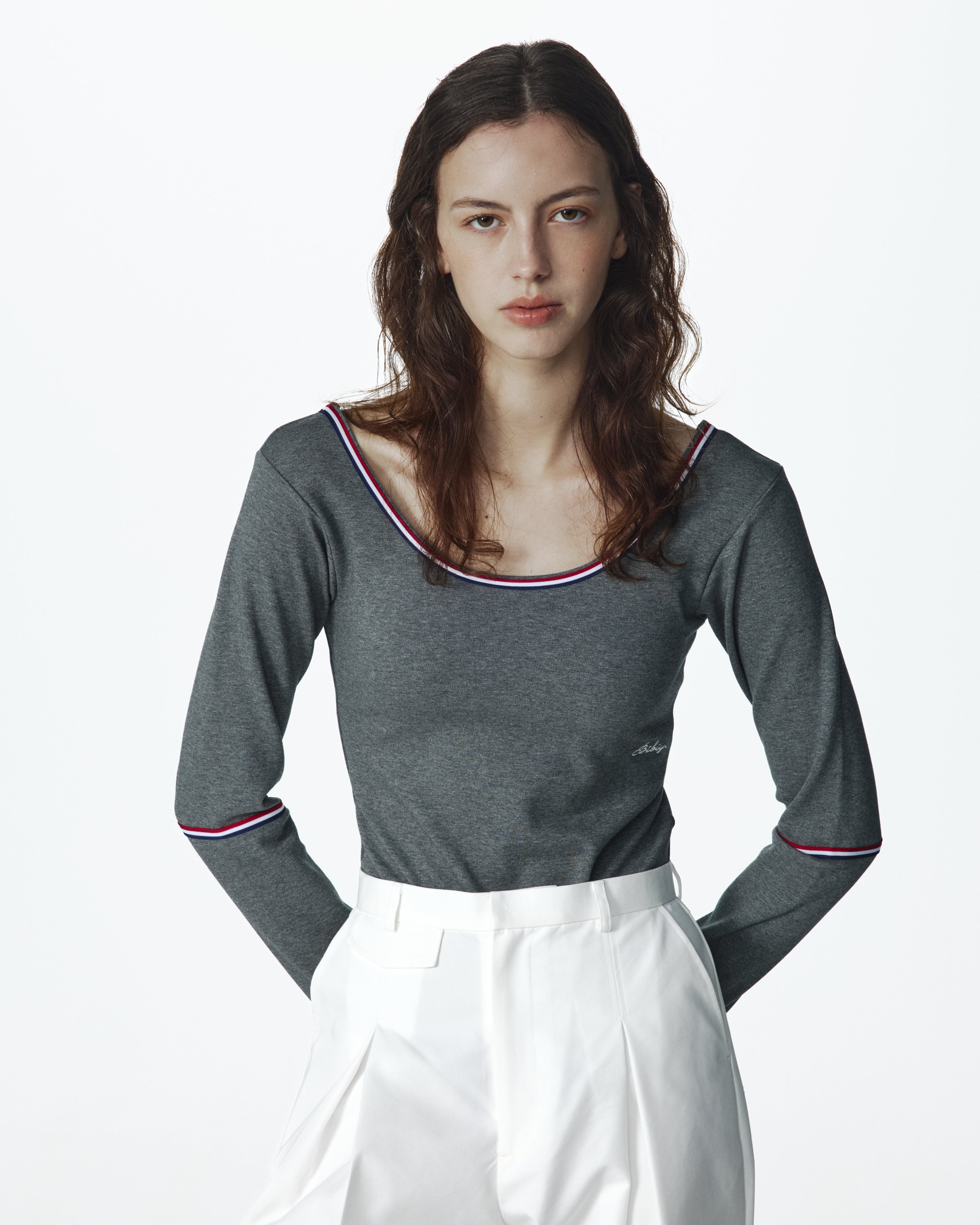 BIBIY. TRICOLORE BODYSUIT