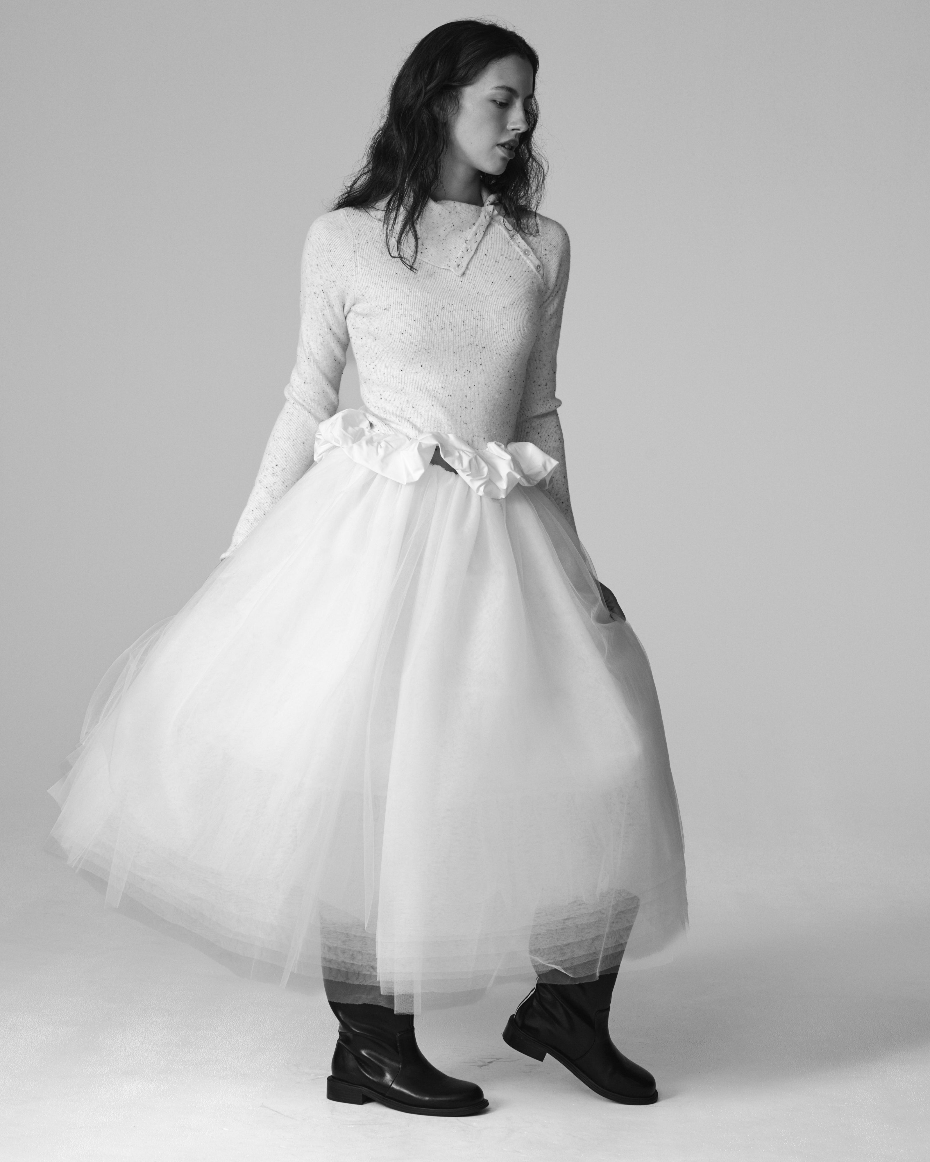 FRANCOIS TULLE SKIRT