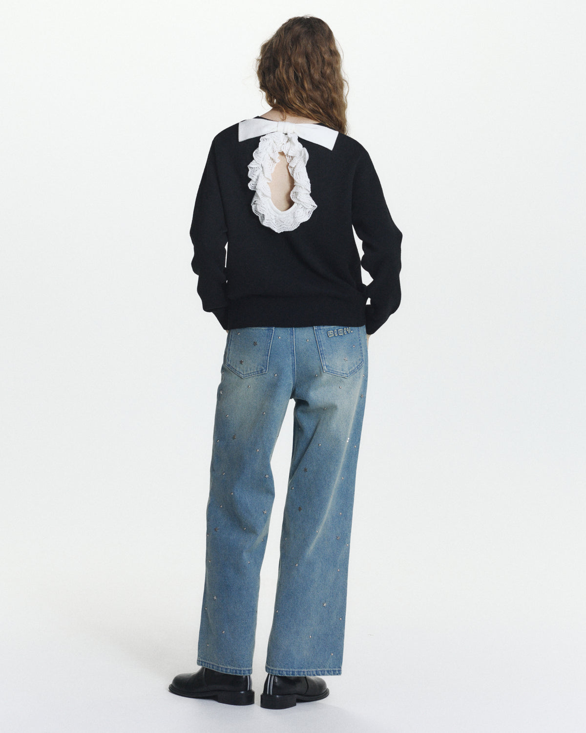 BIBIY. RIBBON OPEN KNIT