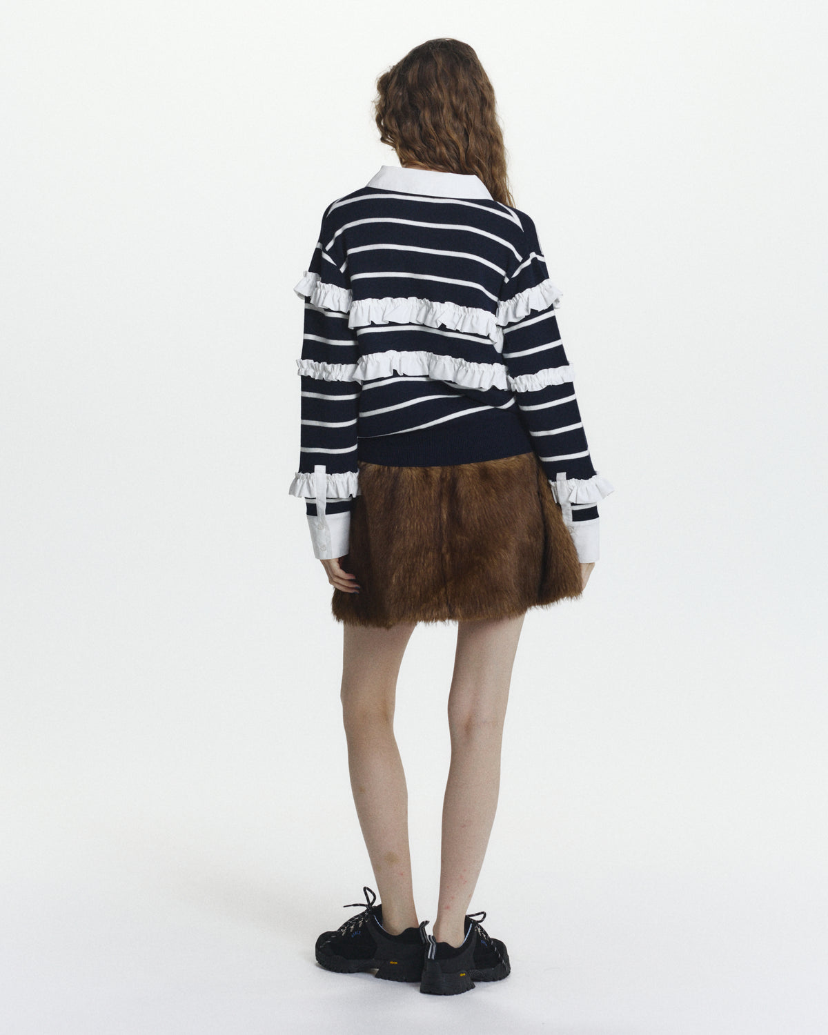 JAMIE FRILL KNIT