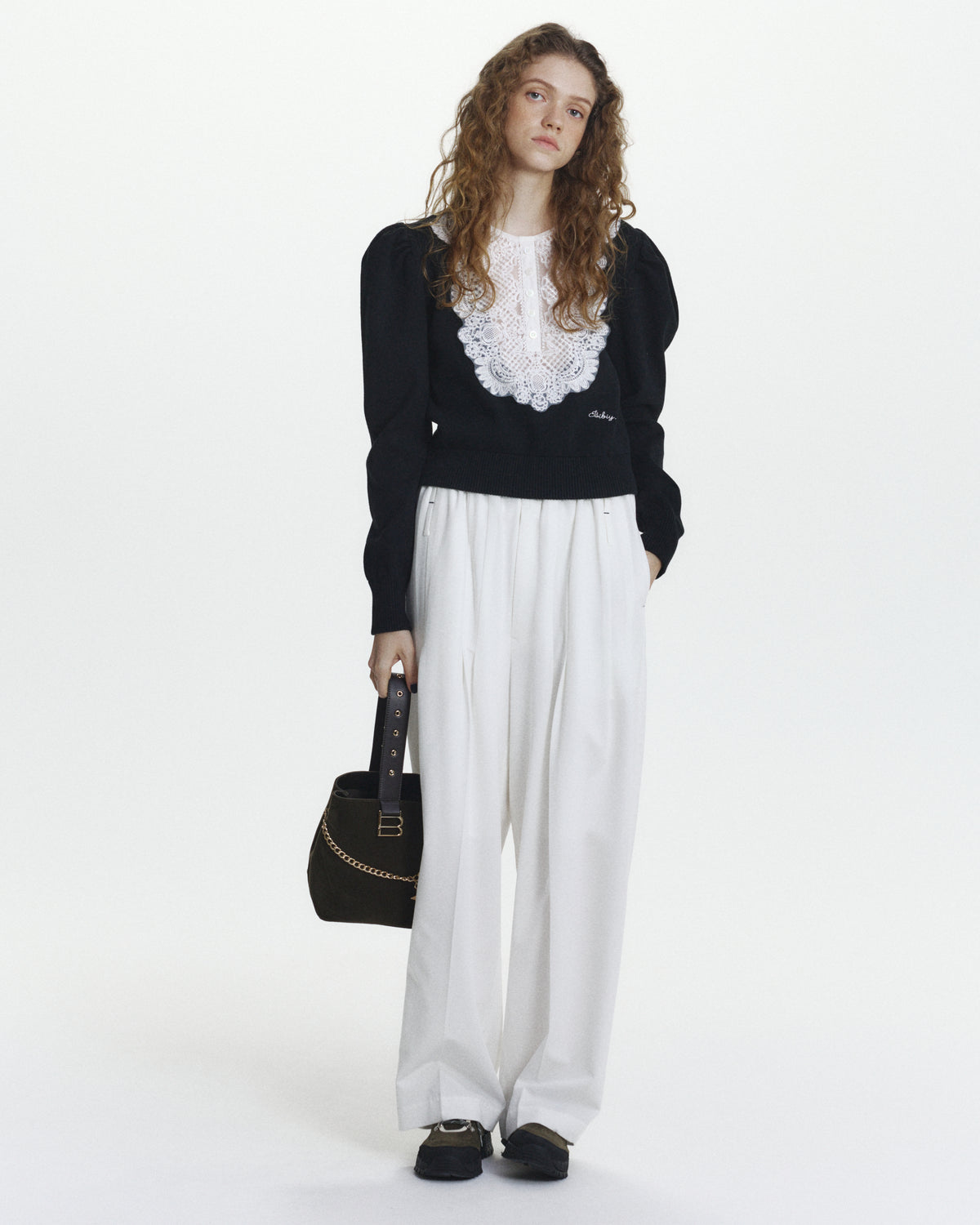 B. STELLA VELOUR BAG