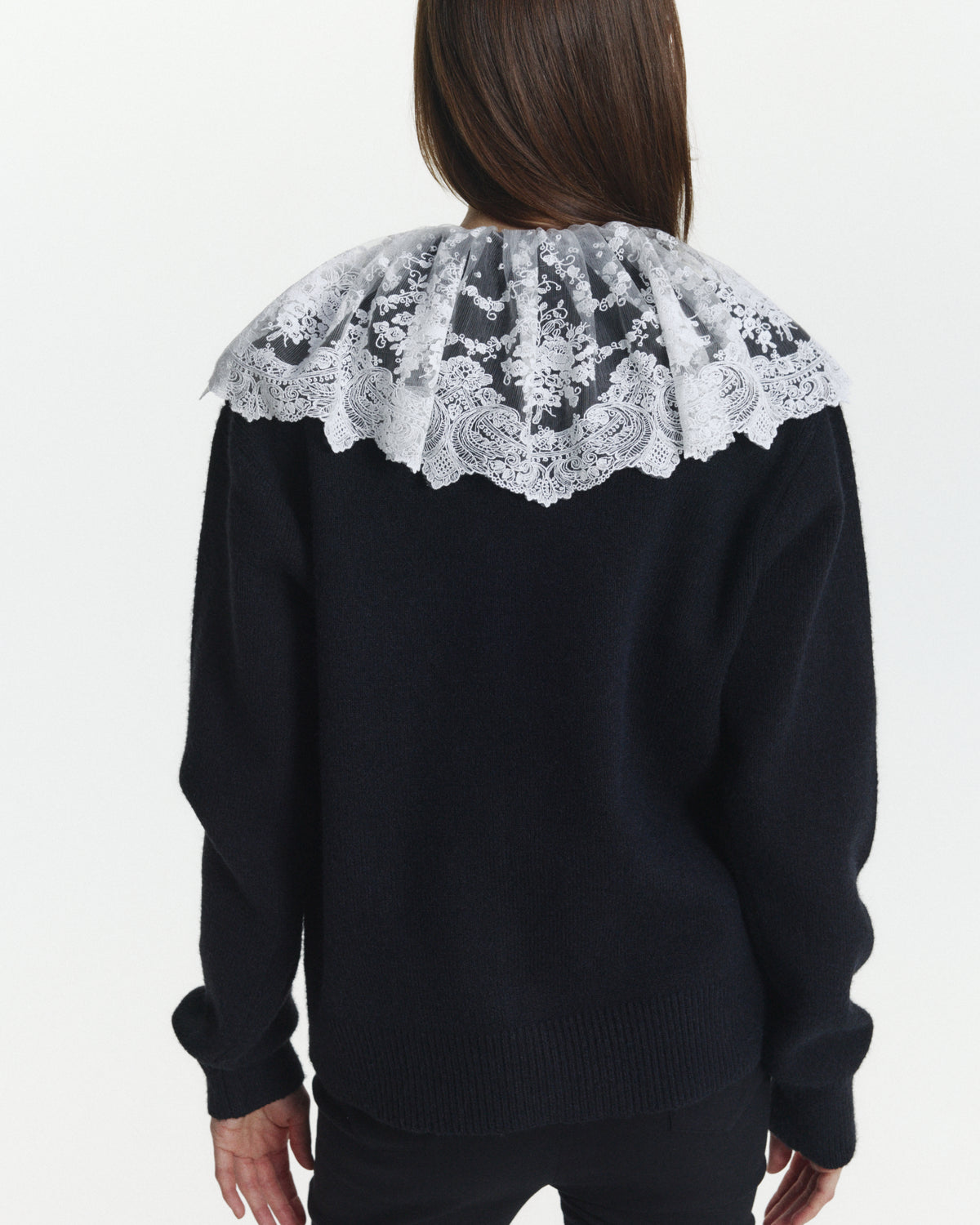 CHANTILLY LACE KNIT CARDIGAN