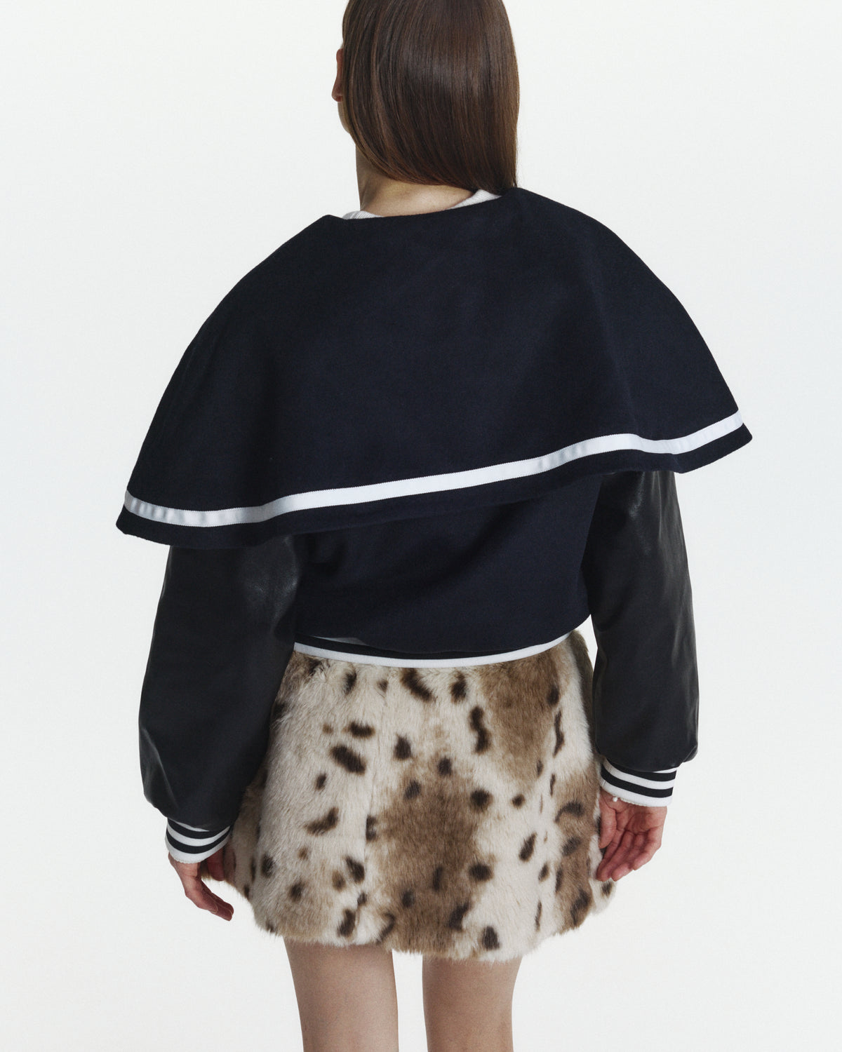 VALERIE FUR MINI SKIRT