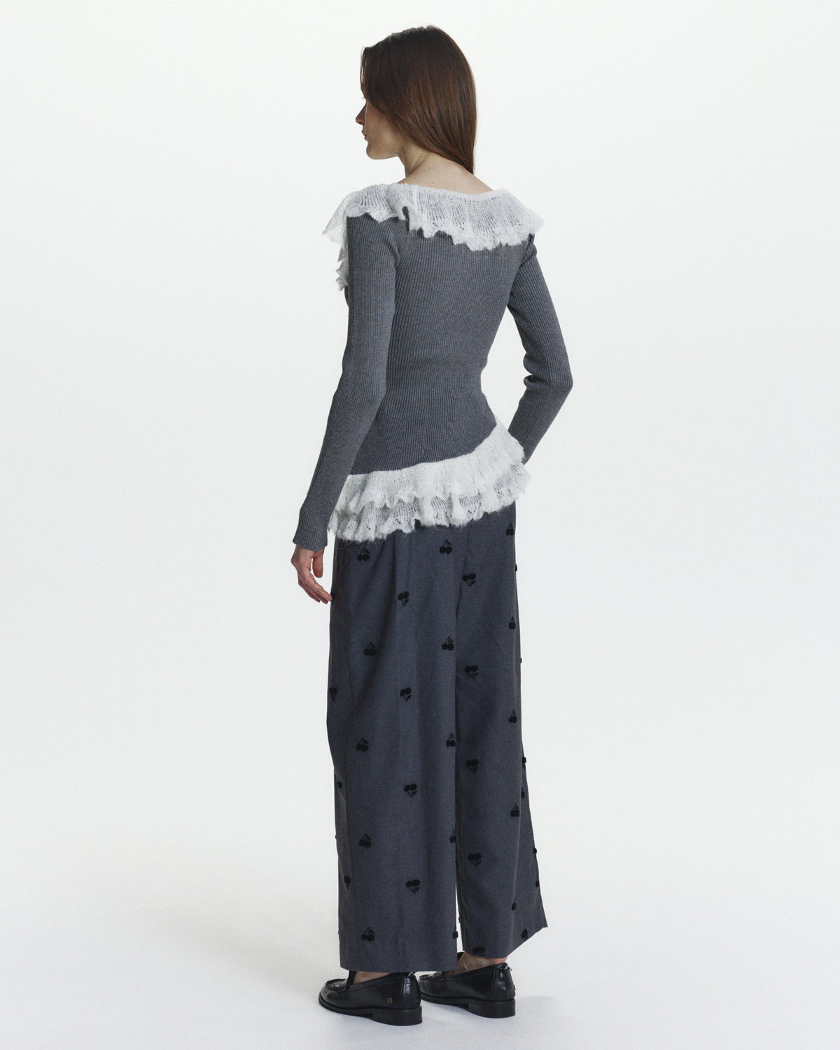 MUSE FRILL KNIT