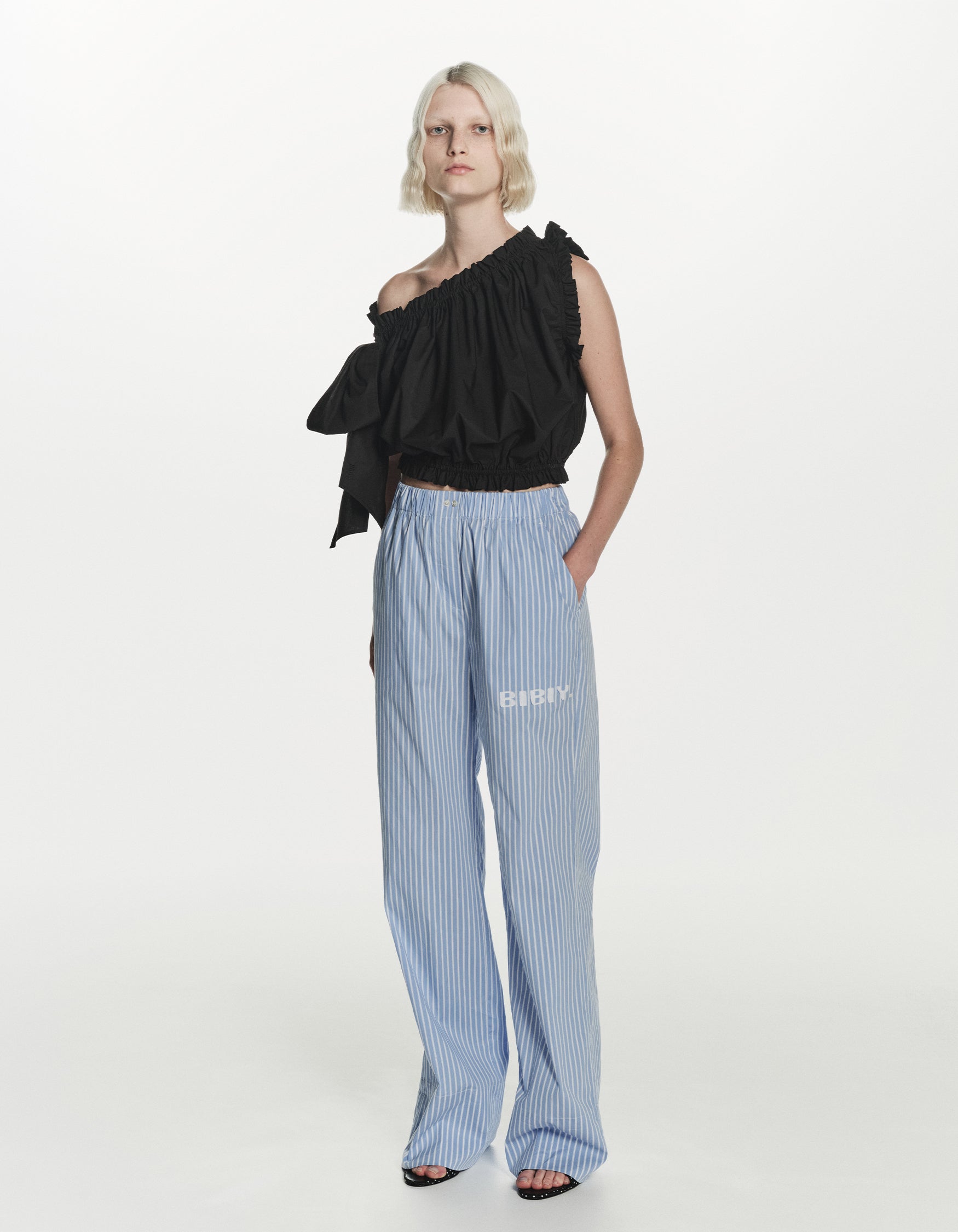 DONNA STRIPED PANTS