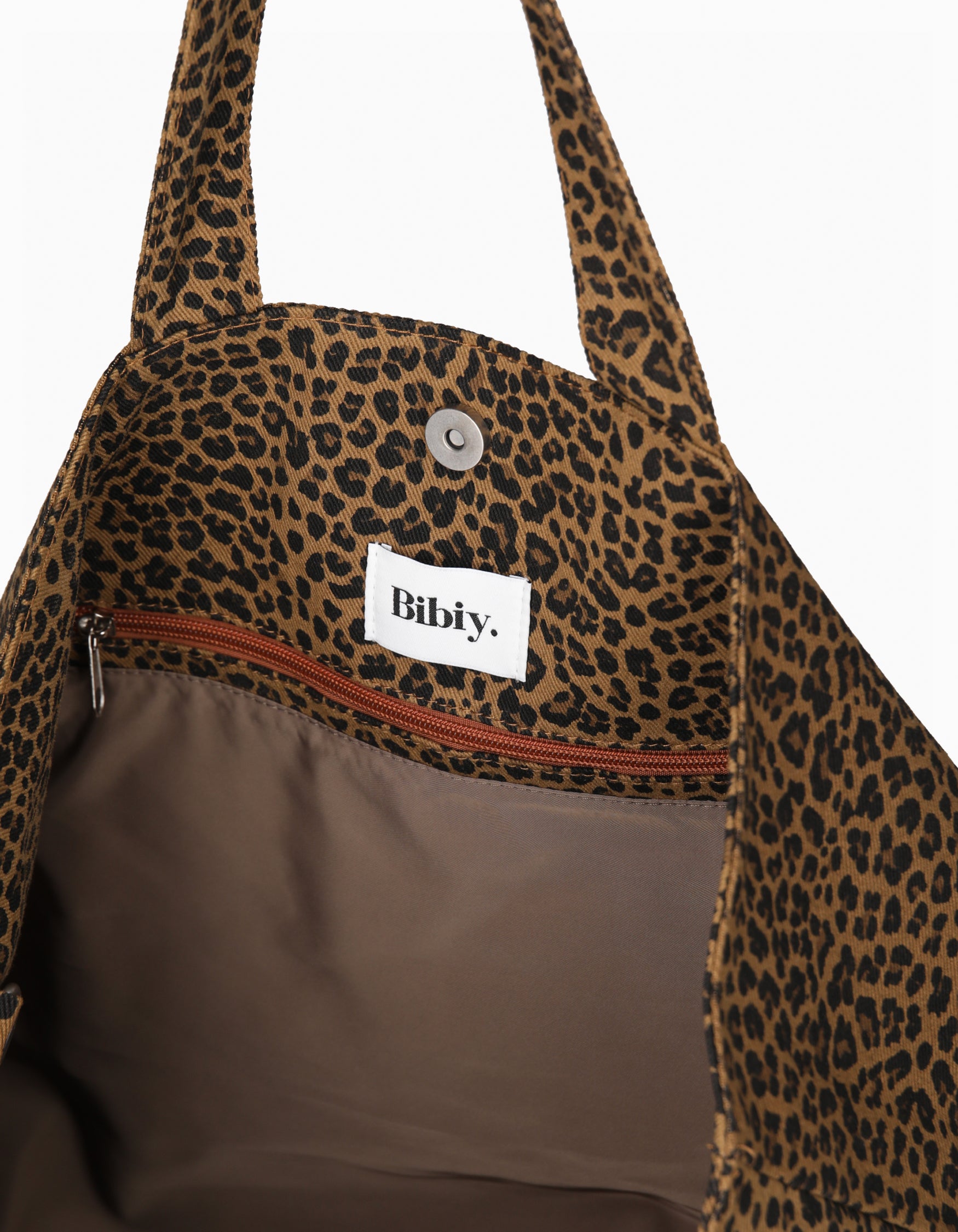 MAISON BIBIY. LEOPARD TOTE