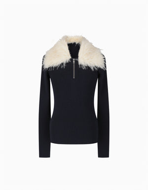 FRAN FUR KNIT
