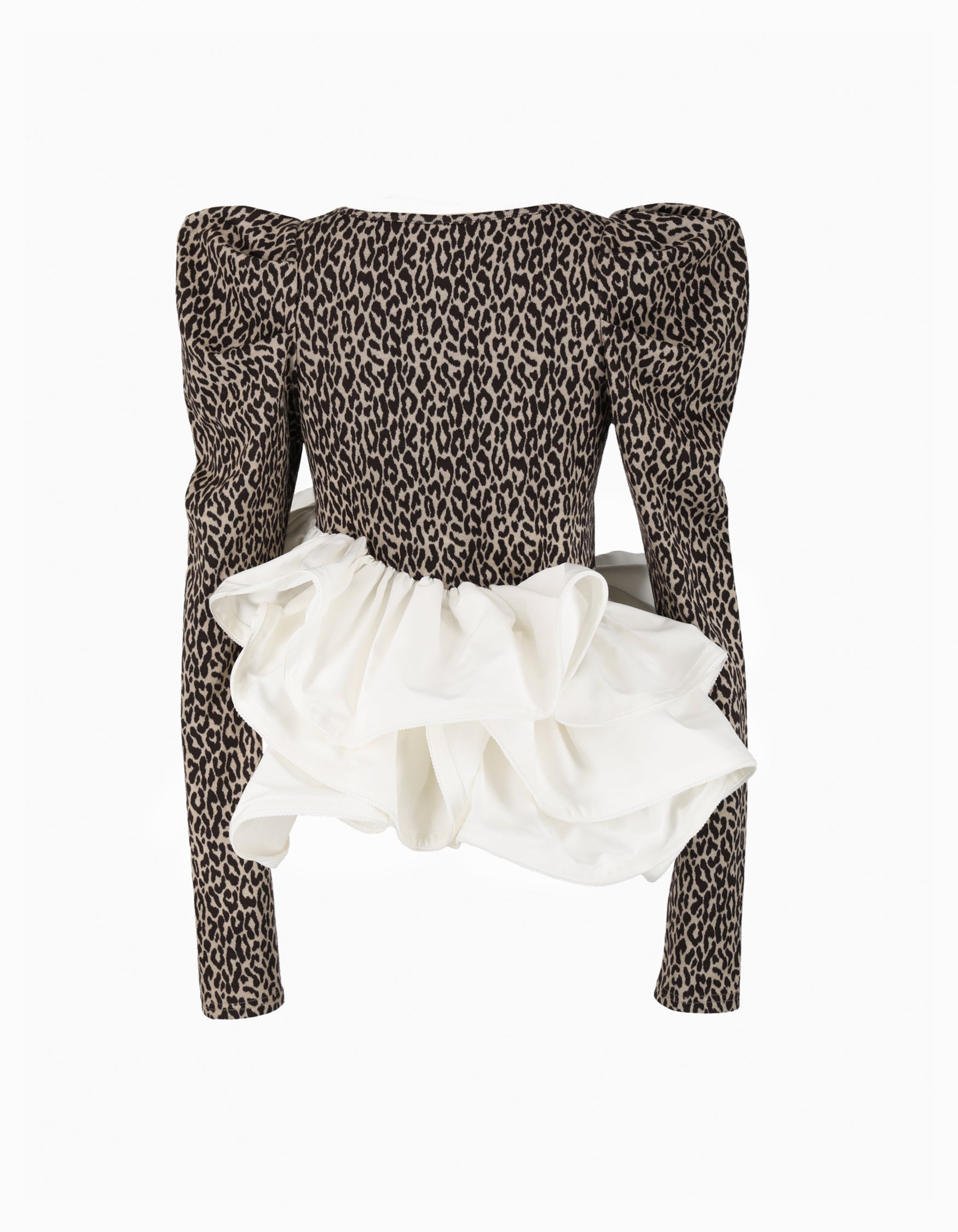 EFFIE PEPURAMU LEOPARD TOP