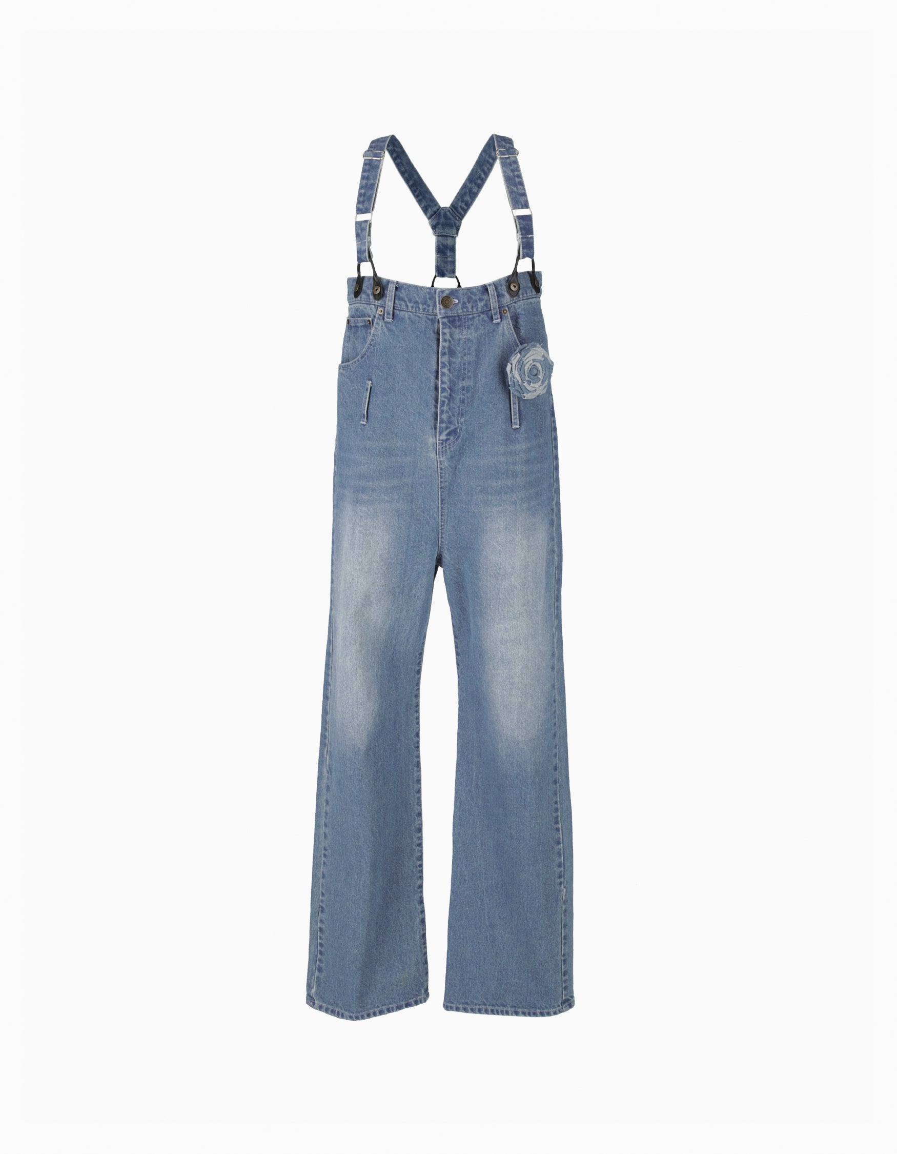 BIBIY. SUSPENDER ROSE DENIM