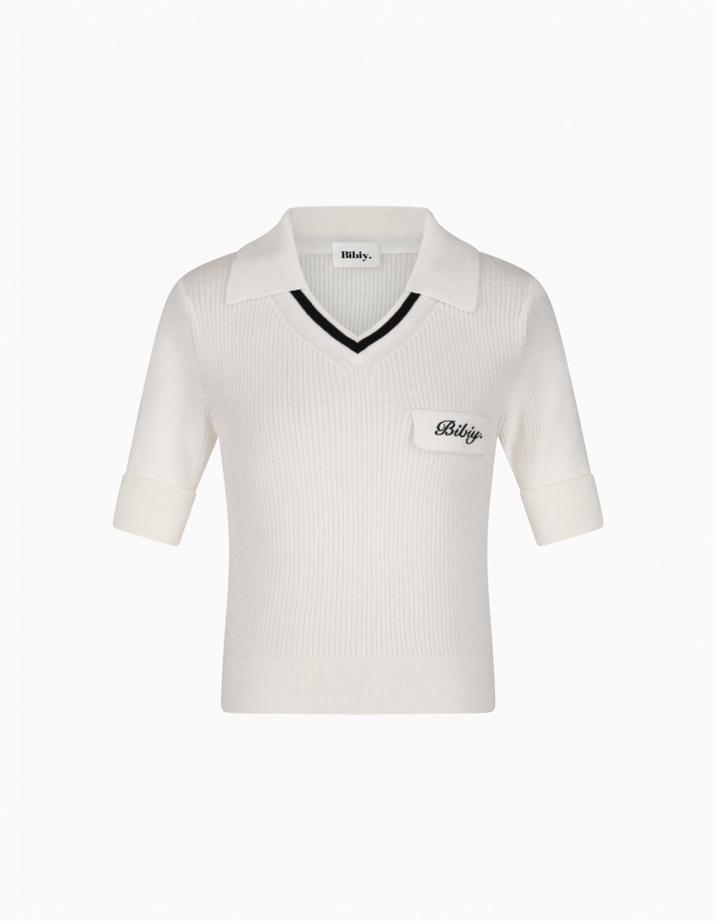 BIBIY. MADE | BIBIY. SUMMER POLO WHITE｜Bibiy