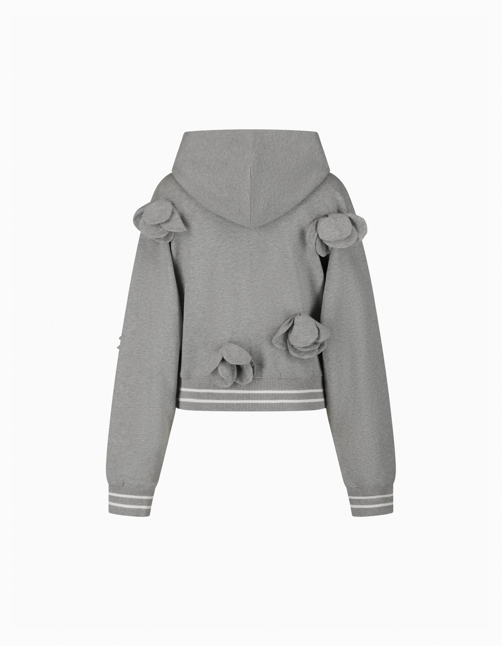 BY. FLOWER SWEATSHIRT