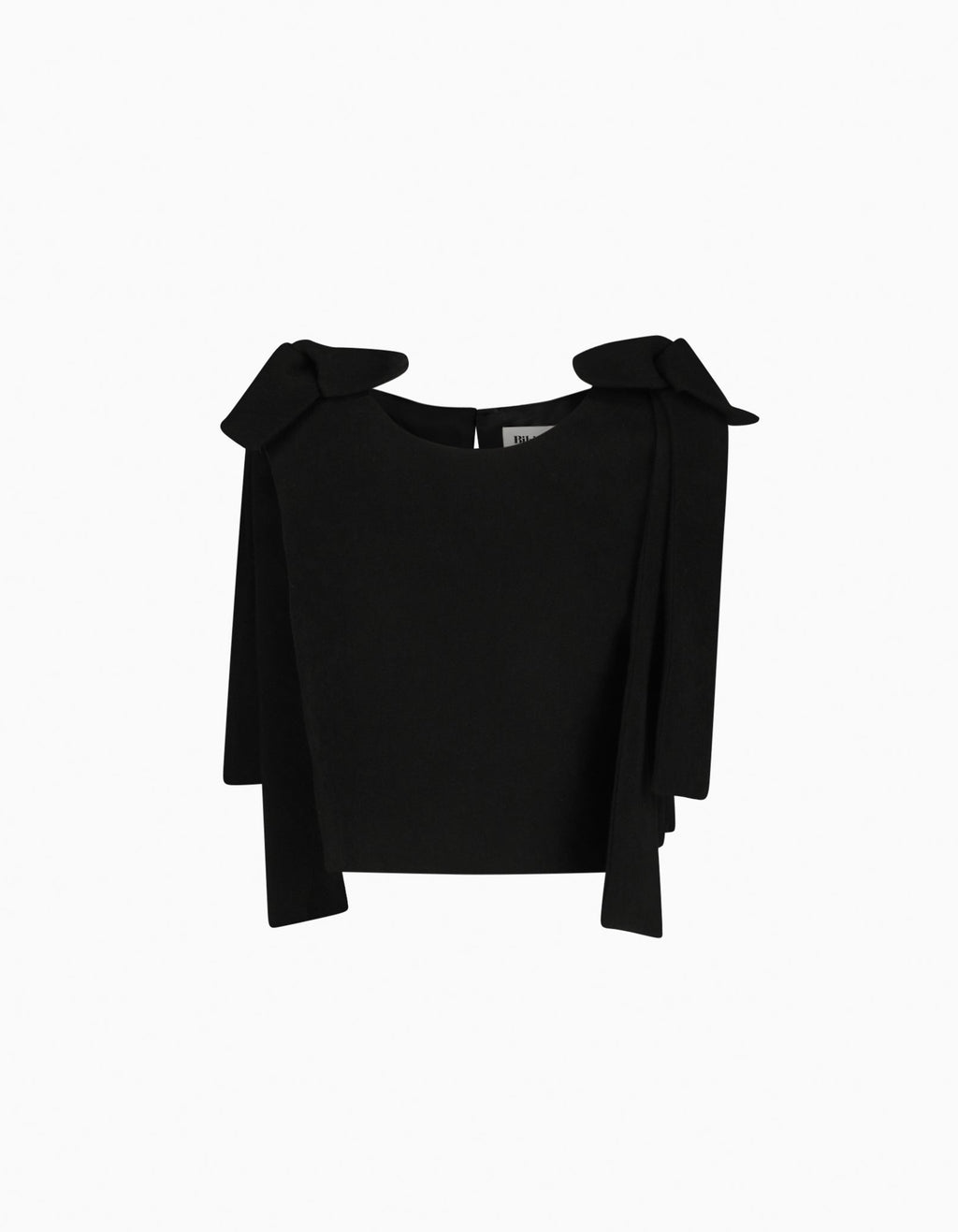 BIBIY. MADE | DONNA RIBBON TOP BLACK｜Bibiy
