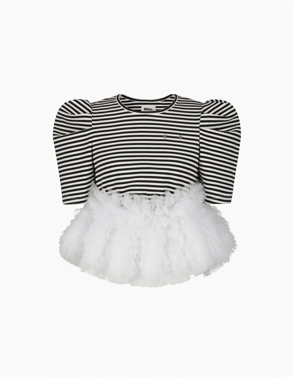 BIBIY. MADE | FRANCINE TULLE TEE BLACK｜Bibiy