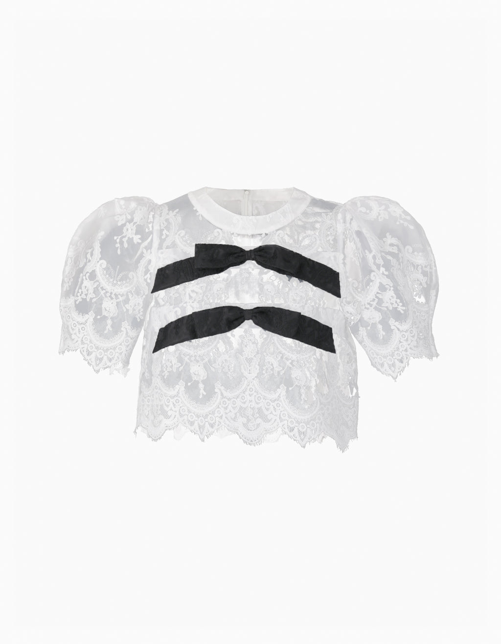 BIBIY. MADE | LOTTY RIBBON BLOUSE WHITE｜Bibiy