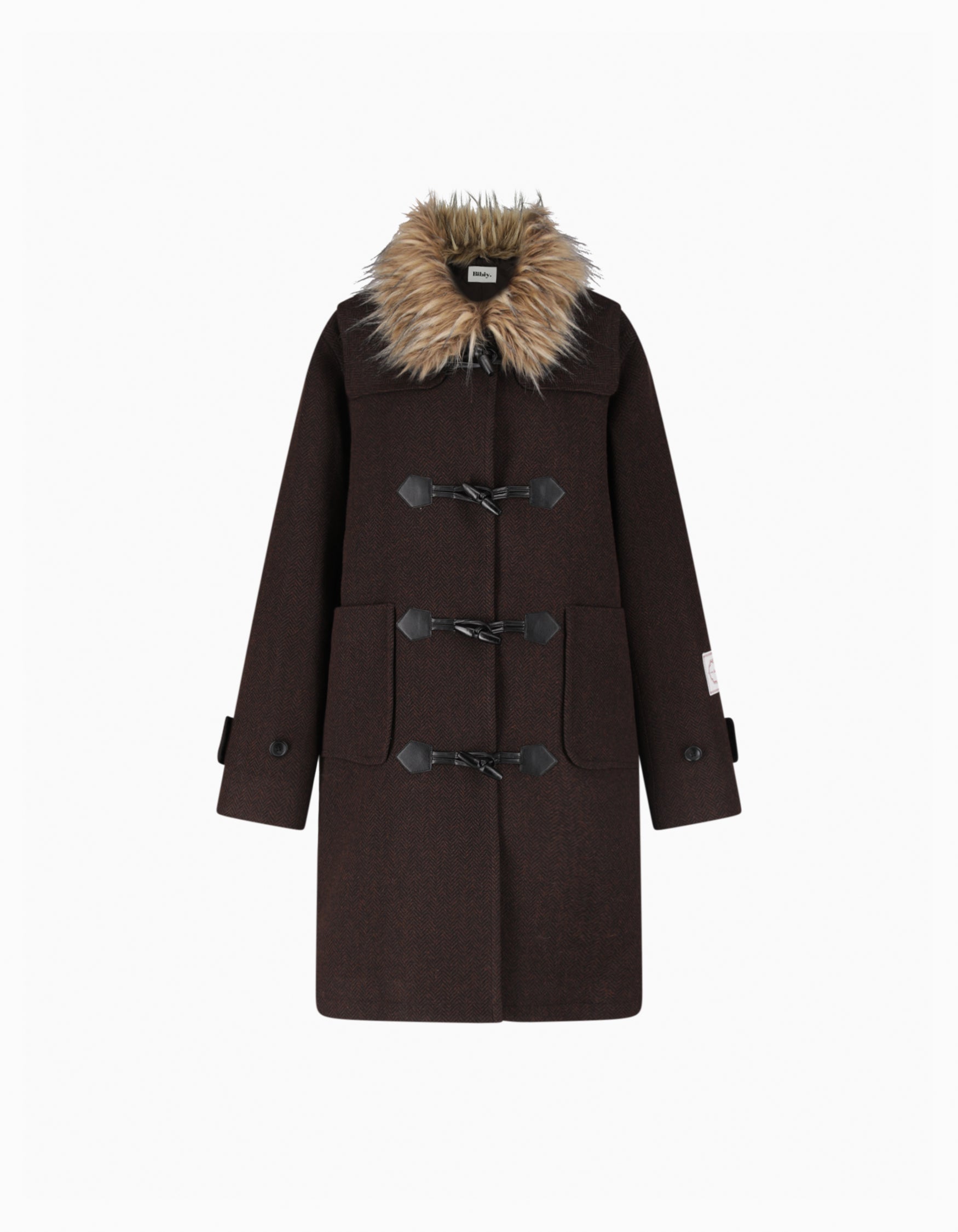 MILLIE DUFFLE FUR COAT