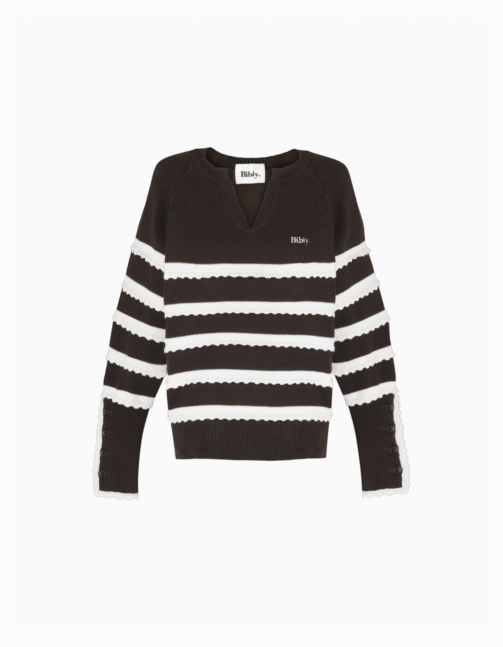VIENNA RUFFLE KNIT