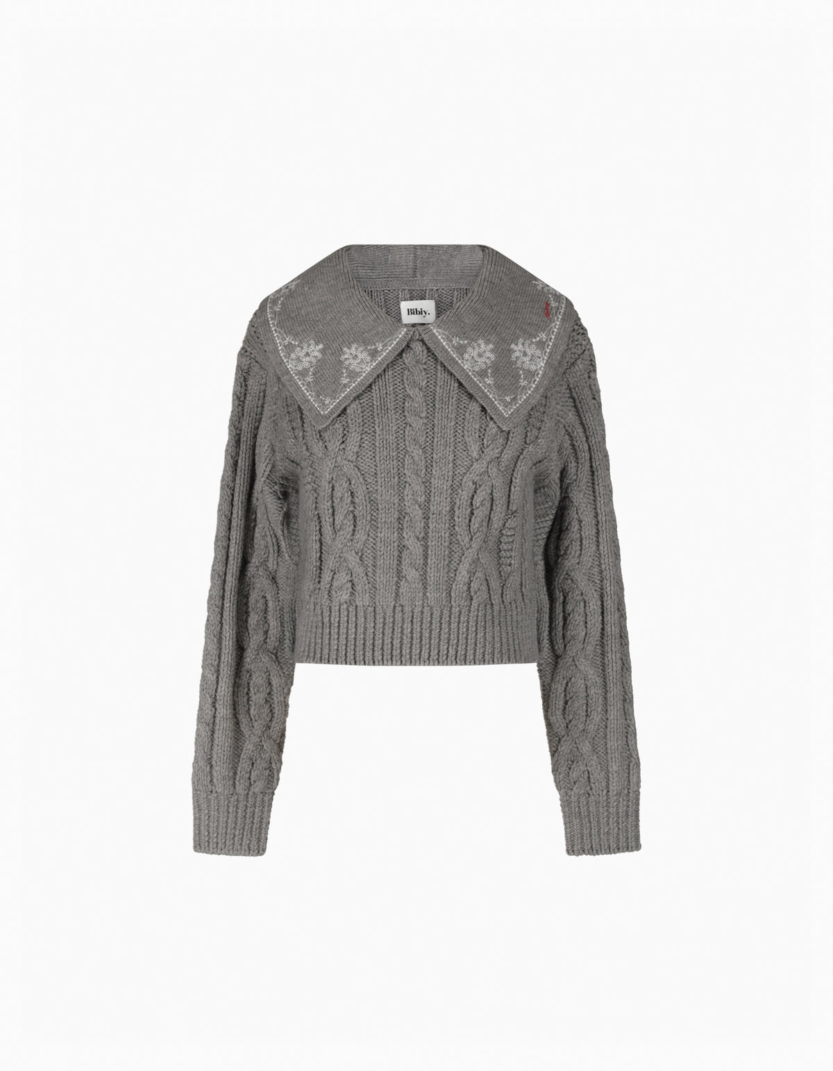 GARDENIA COLLAR KNIT