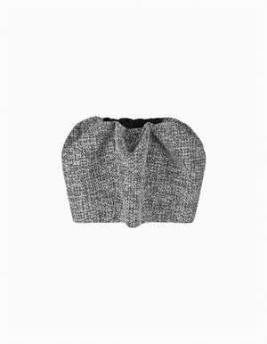 COCOON TWEED SKIRT
