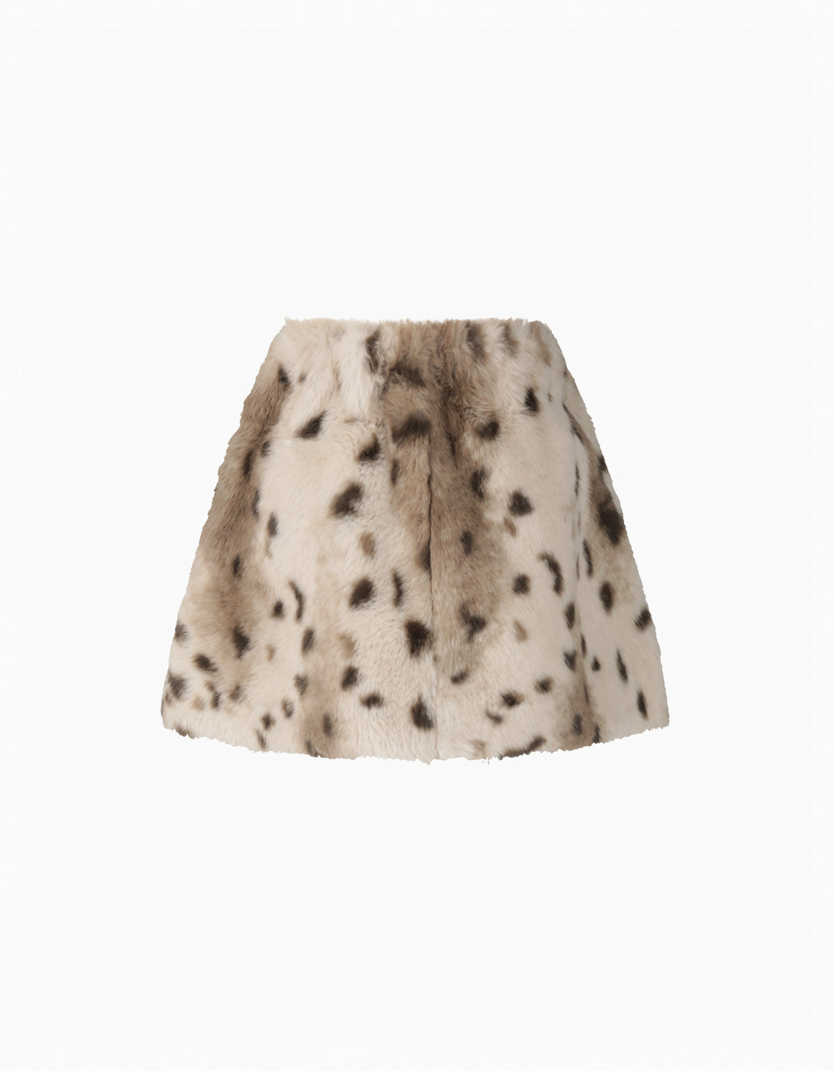 VALERIE FUR MINI SKIRT