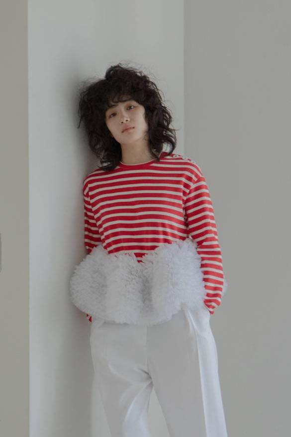 BIBIY. Made | Francine Tulle Top Red｜Bibiy