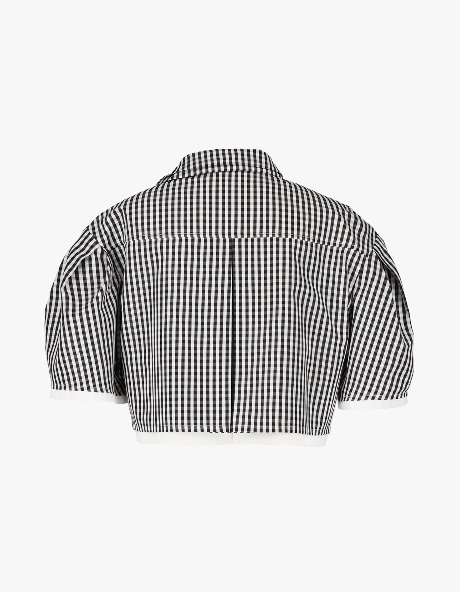 DOLLY GINGHAM CROP-TOP