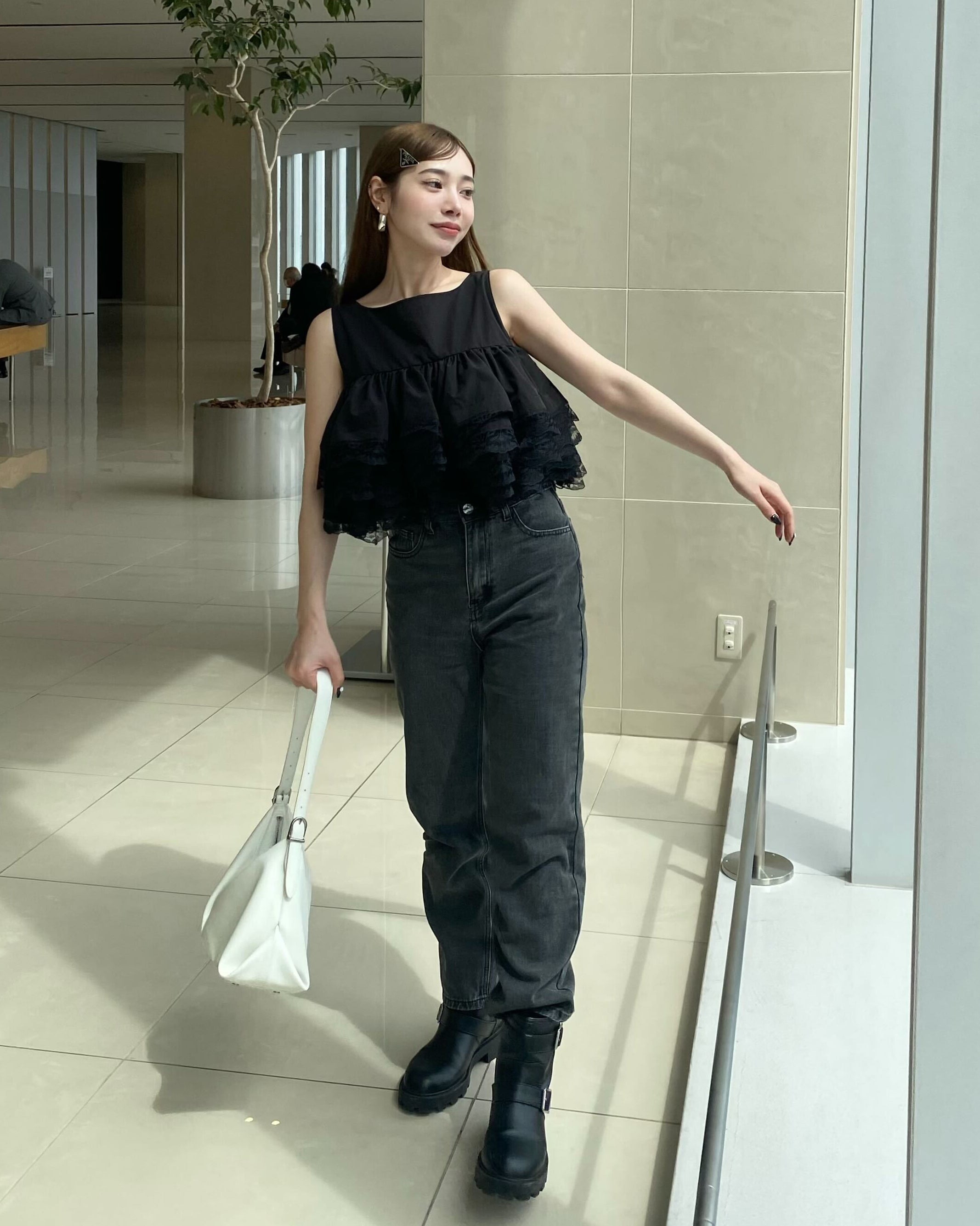 Colenne Top/157cm/마모 크기 f